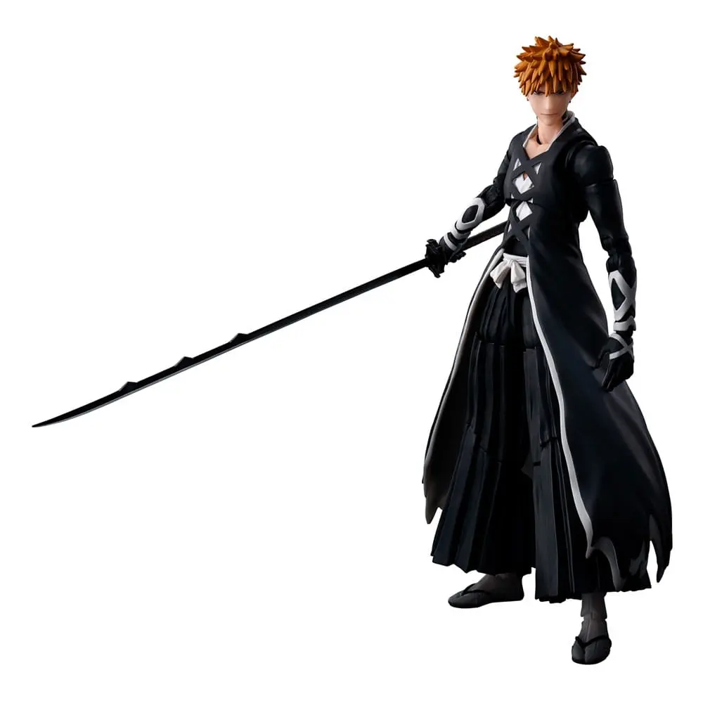 Bleach: Thousand-Year Blood War S.H. Figuarts Ichigo Kurosaki (Bankai Tensa Zangetsu) akciófigura 16 cm termékfotó