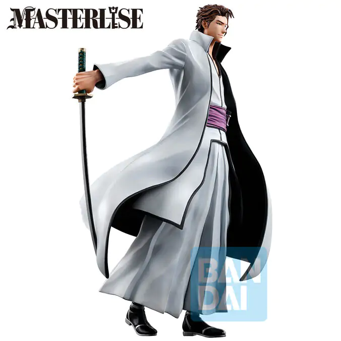 Bleach Thousand Year Blood War Sosuke Aizen Stirring Souls Vol.1 Ichibansho figura 25cm termékfotó