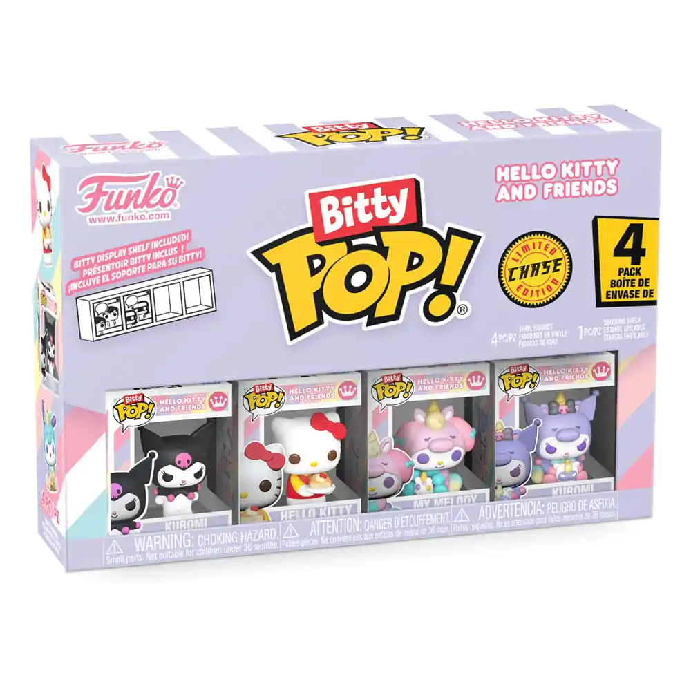 Bitty Funko POP Hello Kitty and Friends  Vinyl figura 4 db-os csomag Kuromi termékfotó