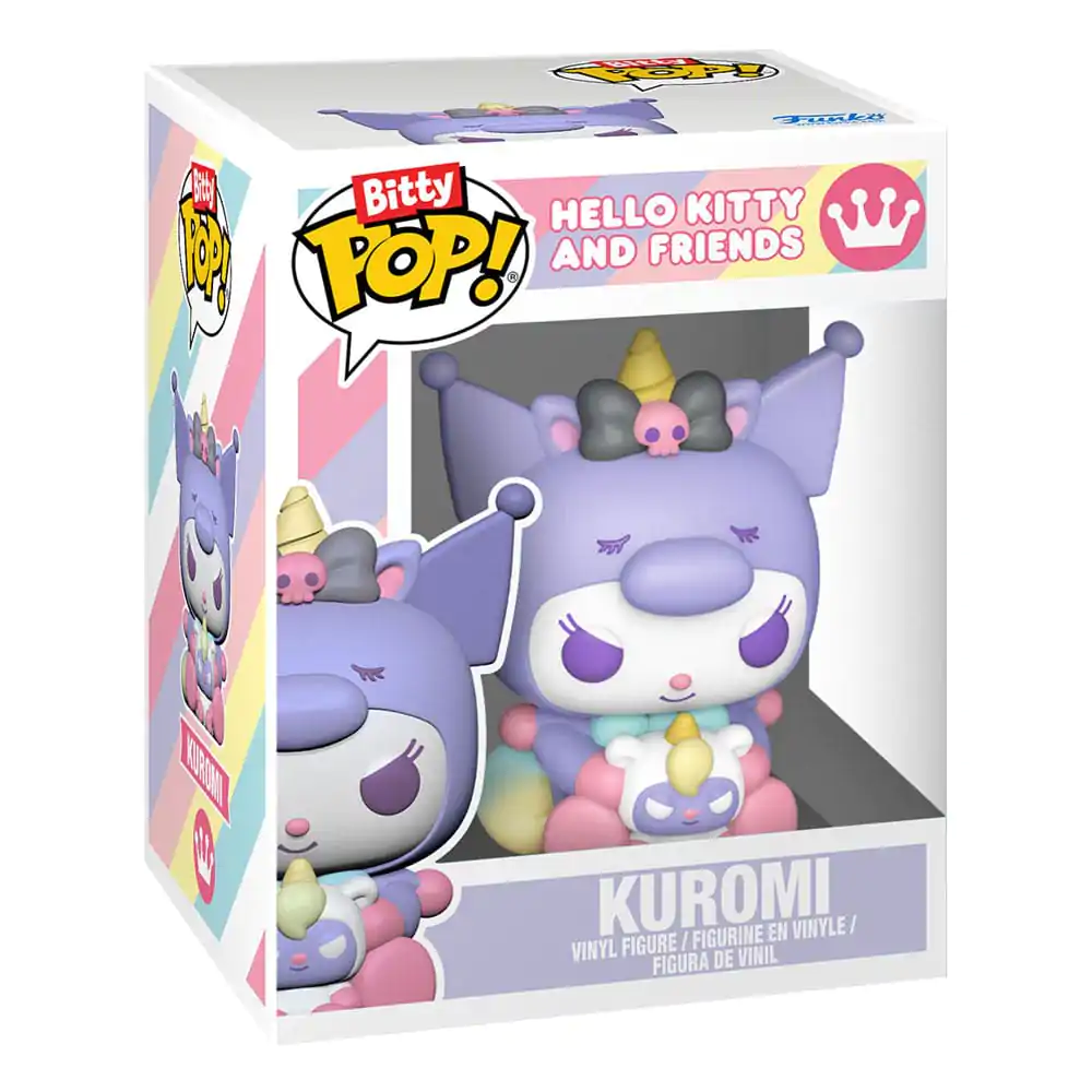 Bitty Funko POP Hello Kitty and Friends  Vinyl figura 4 db-os csomag Kuromi termékfotó
