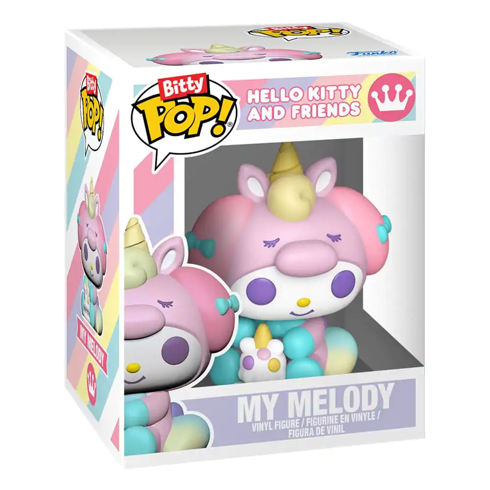Bitty Funko POP Hello Kitty and Friends  Vinyl figura 4 db-os csomag Kuromi termékfotó