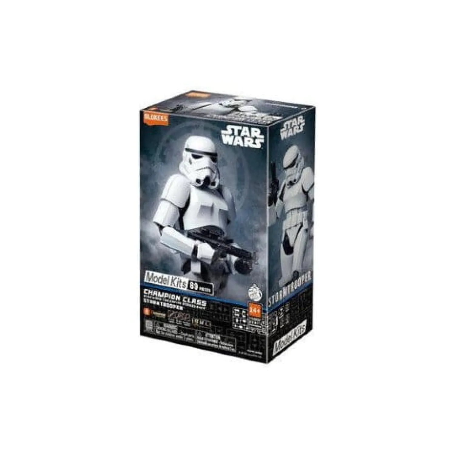 Blokees Star Wars Stormtrooper modell készlet 14 cm termékfotó