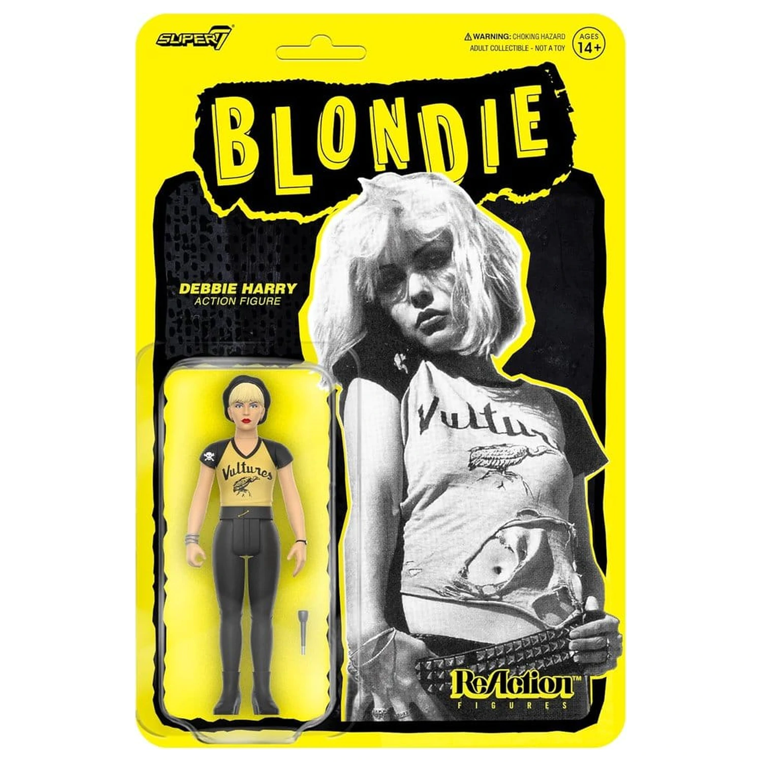 Blondie ReAction akciófigura Wave 02 Debbie Harry Vultures termékfotó
