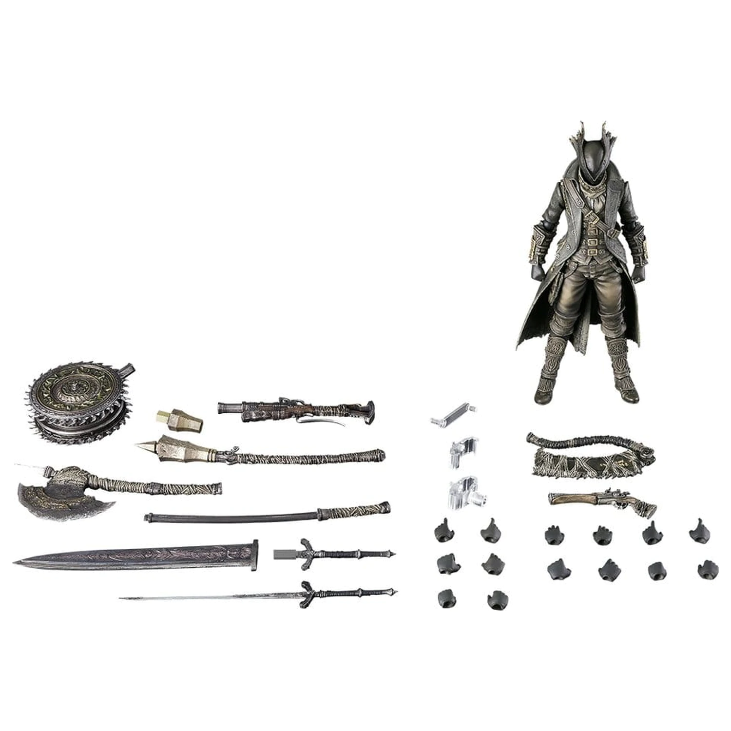 Bloodborne: The Old Hunters Figma PVC figura Hunter 15 cm termékfotó