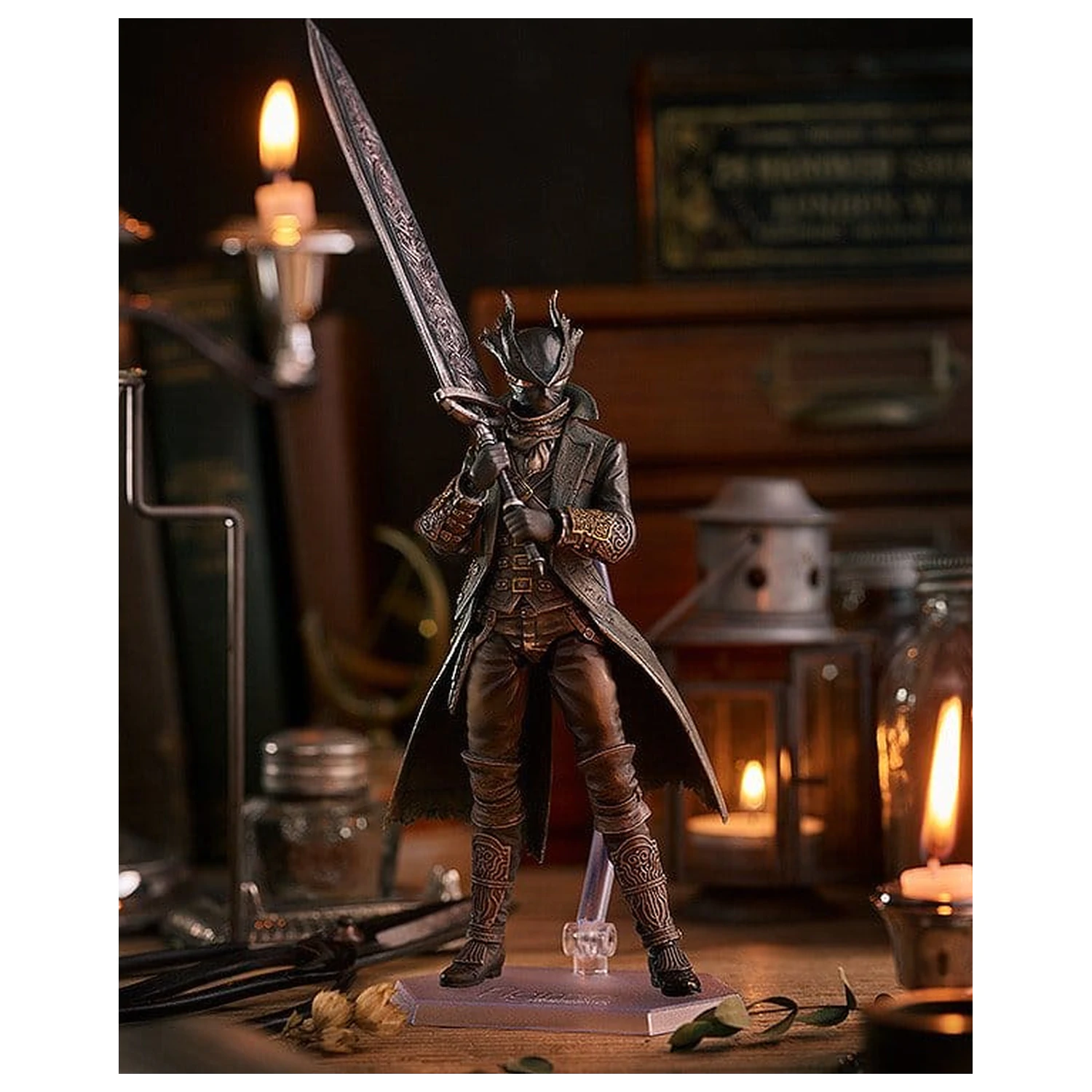 Bloodborne: The Old Hunters Figma PVC figura Hunter 15 cm termékfotó