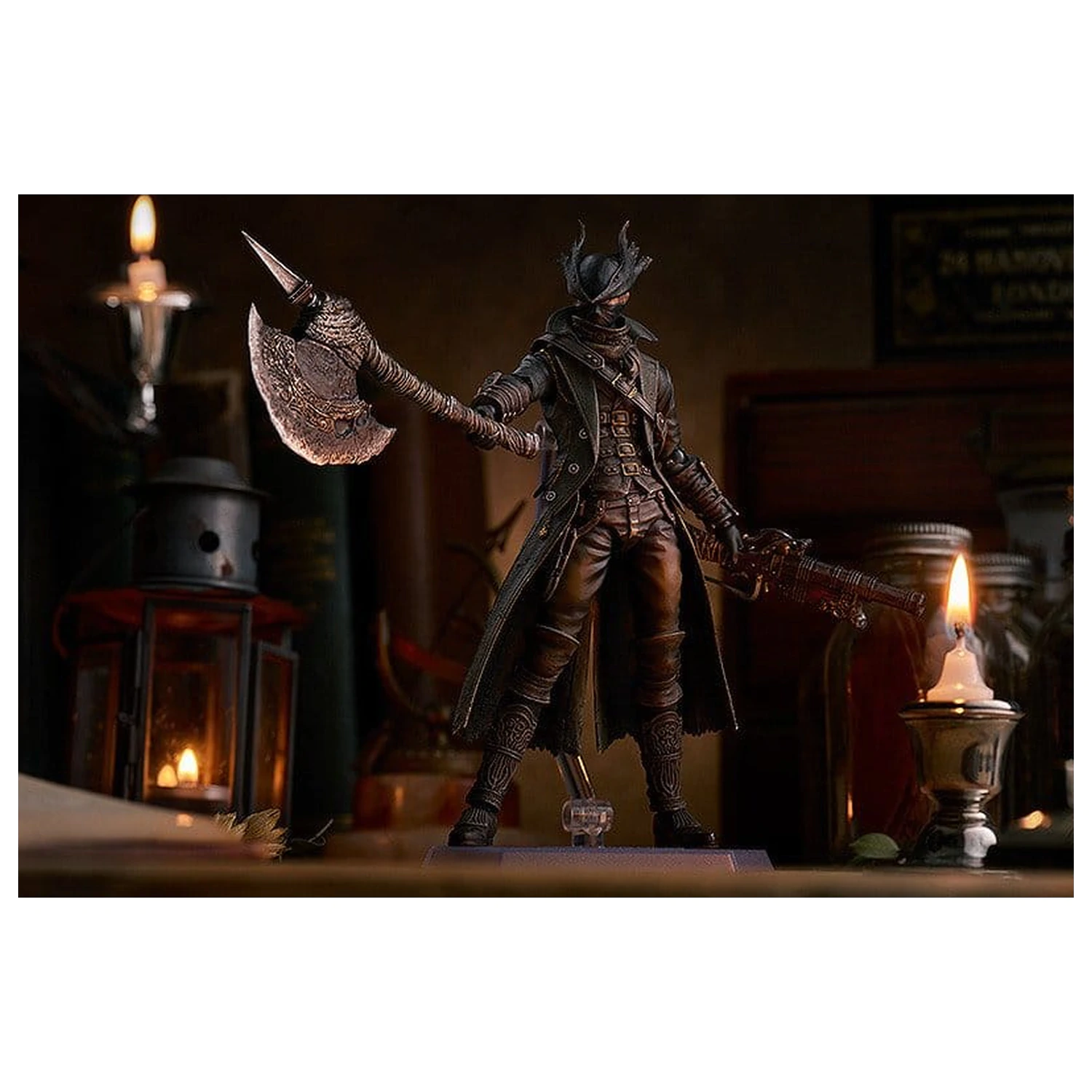 Bloodborne: The Old Hunters Figma PVC figura Hunter 15 cm termékfotó