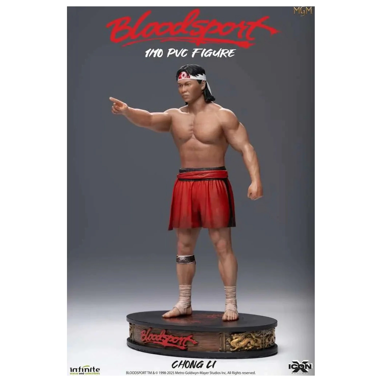 Bloodsport Chong Li figura 1/10 Icon X 19.8cm termékfotó