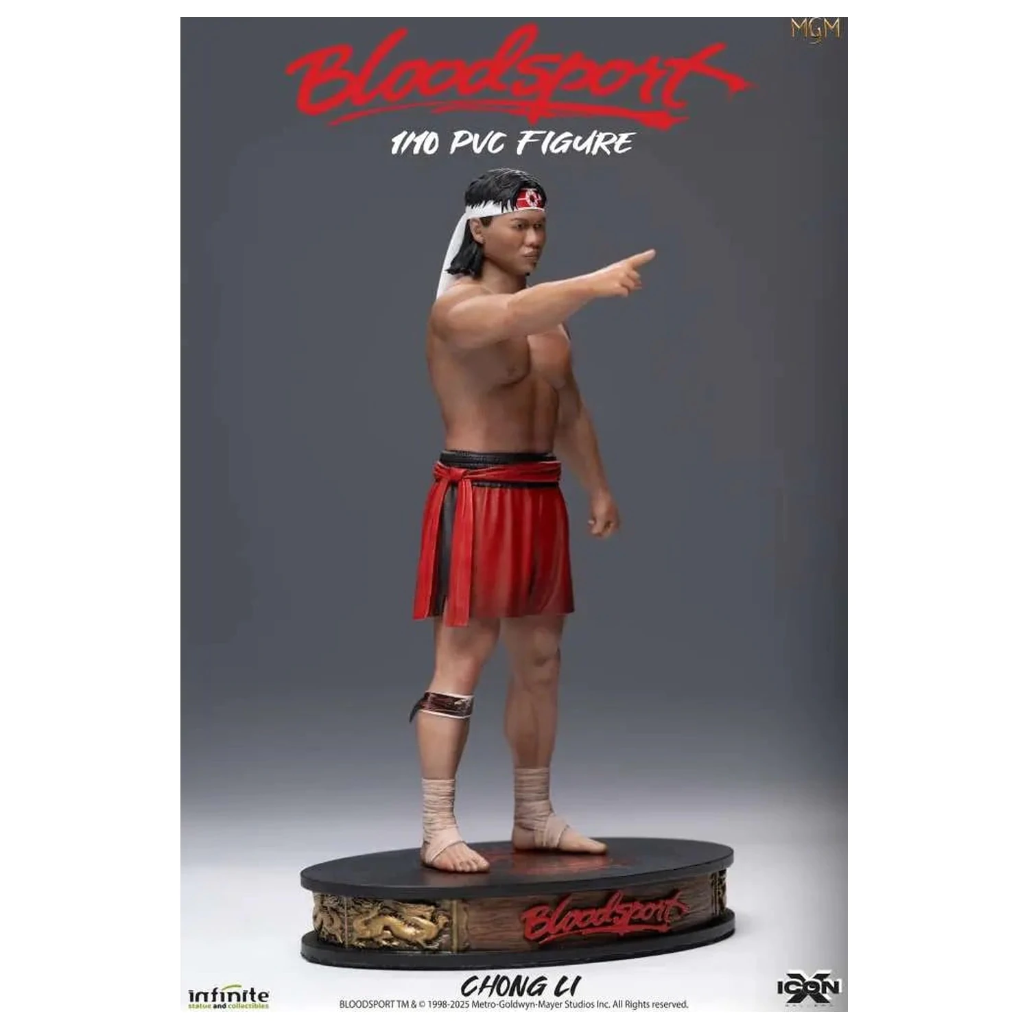 Bloodsport Chong Li figura 1/10 Icon X 19.8cm termékfotó