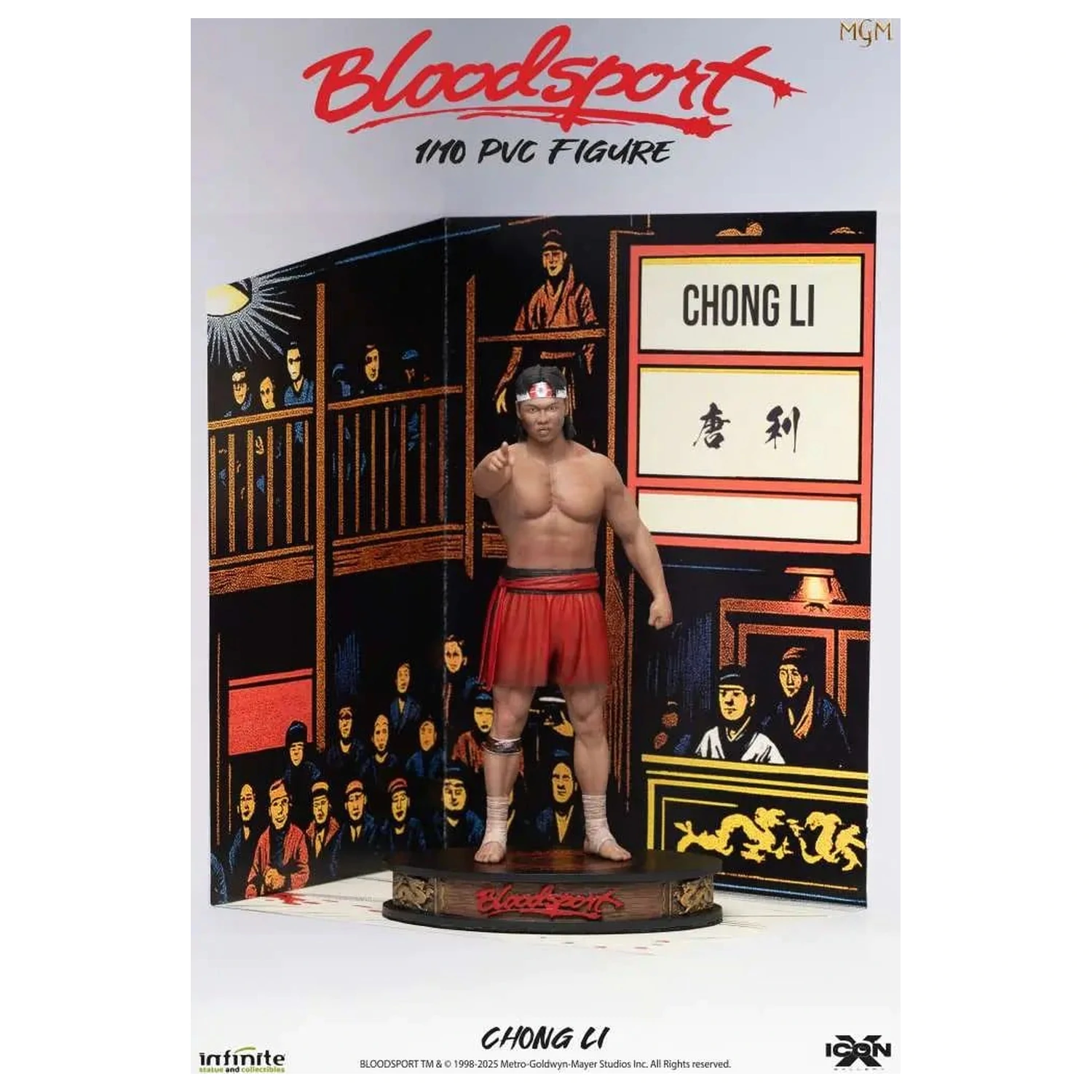 Bloodsport Chong Li figura 1/10 Icon X 19.8cm termékfotó