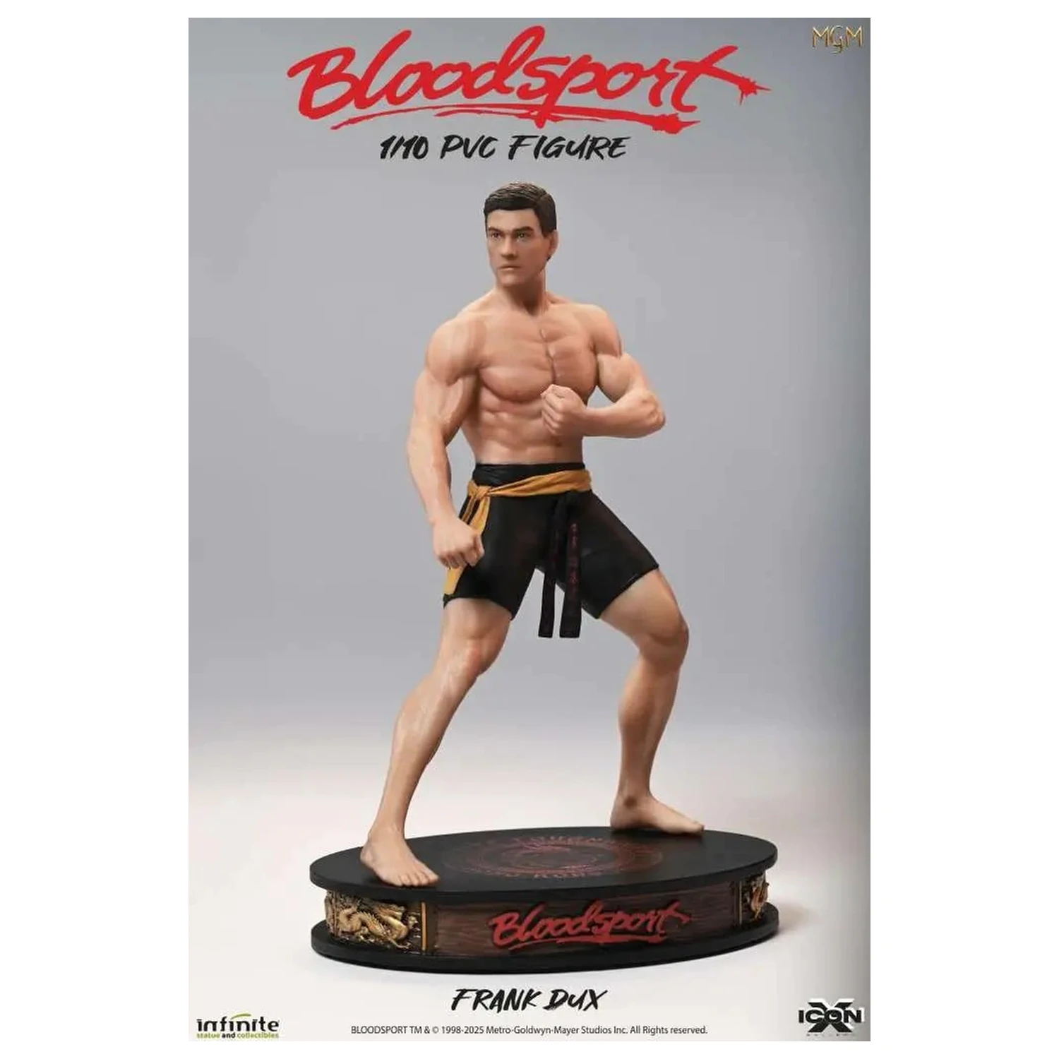 BLOODSPORT Frank Dux figura 1/10 Icon X 19.4cm termékfotó