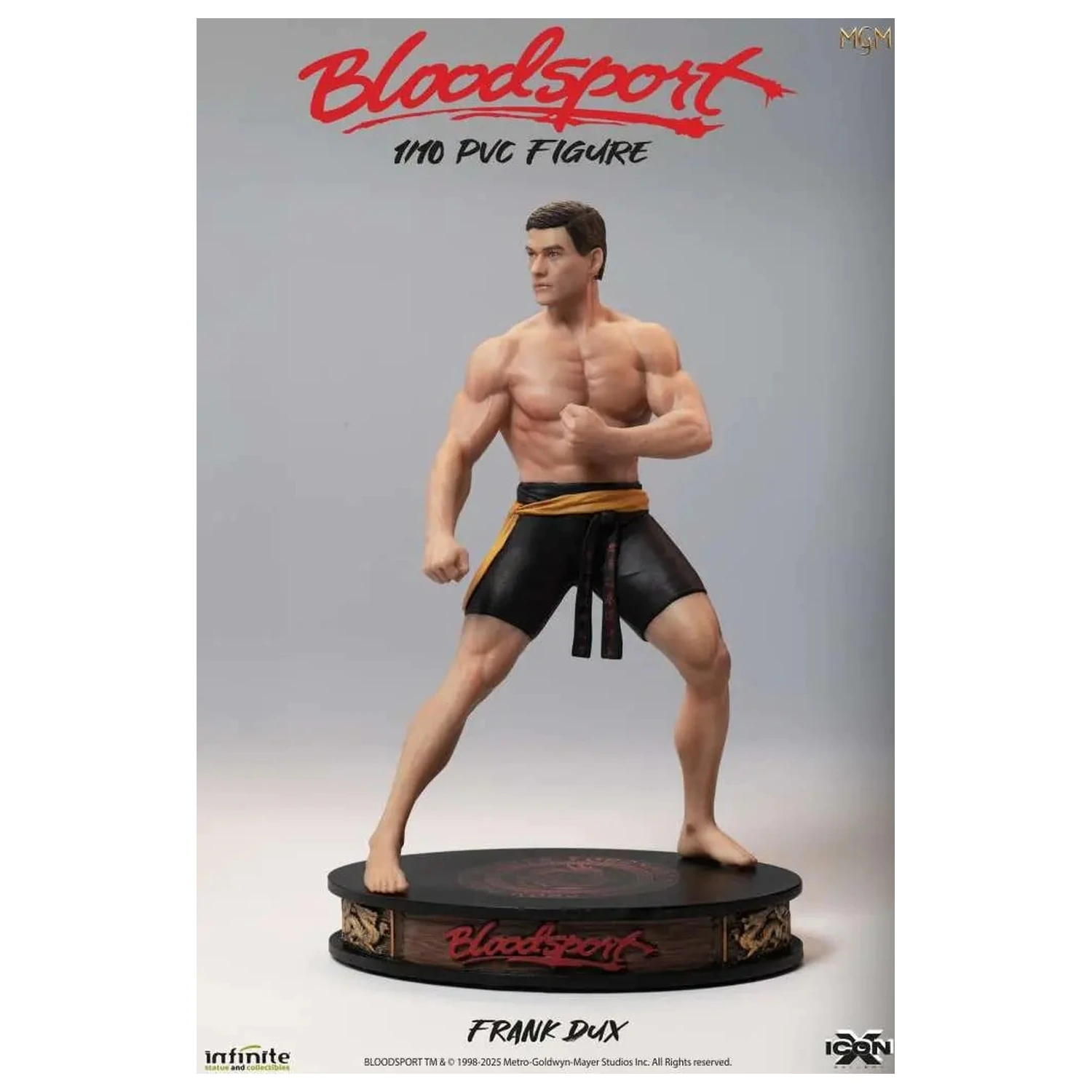 BLOODSPORT Frank Dux figura 1/10 Icon X 19.4cm termékfotó
