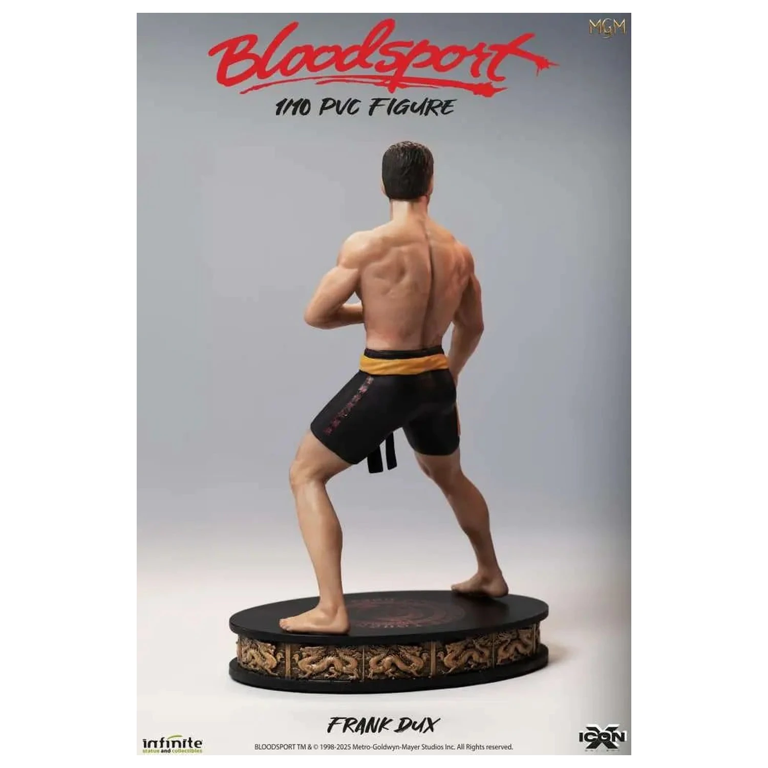 BLOODSPORT Frank Dux figura 1/10 Icon X 19.4cm termékfotó