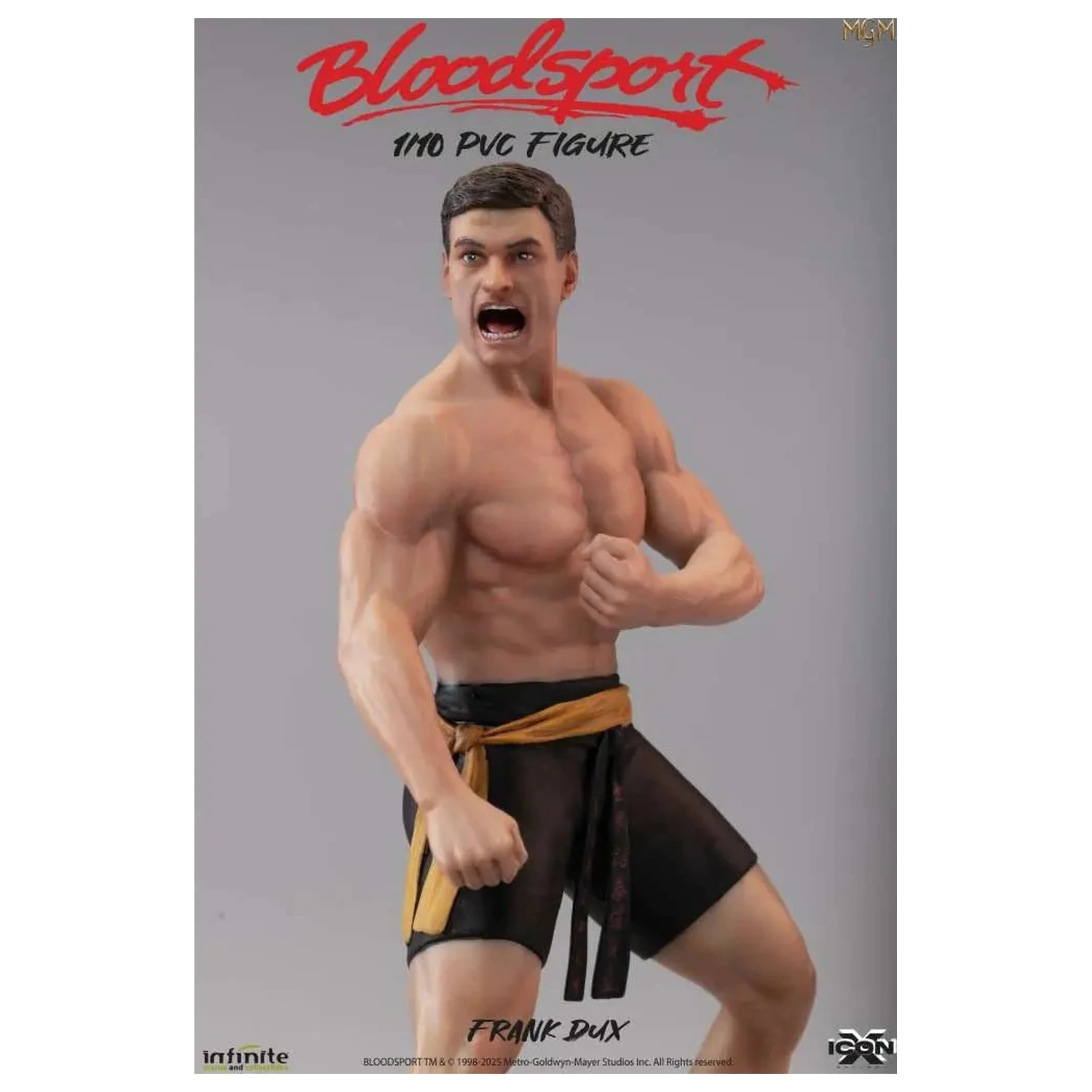 BLOODSPORT Frank Dux figura 1/10 Icon X 19.4cm termékfotó