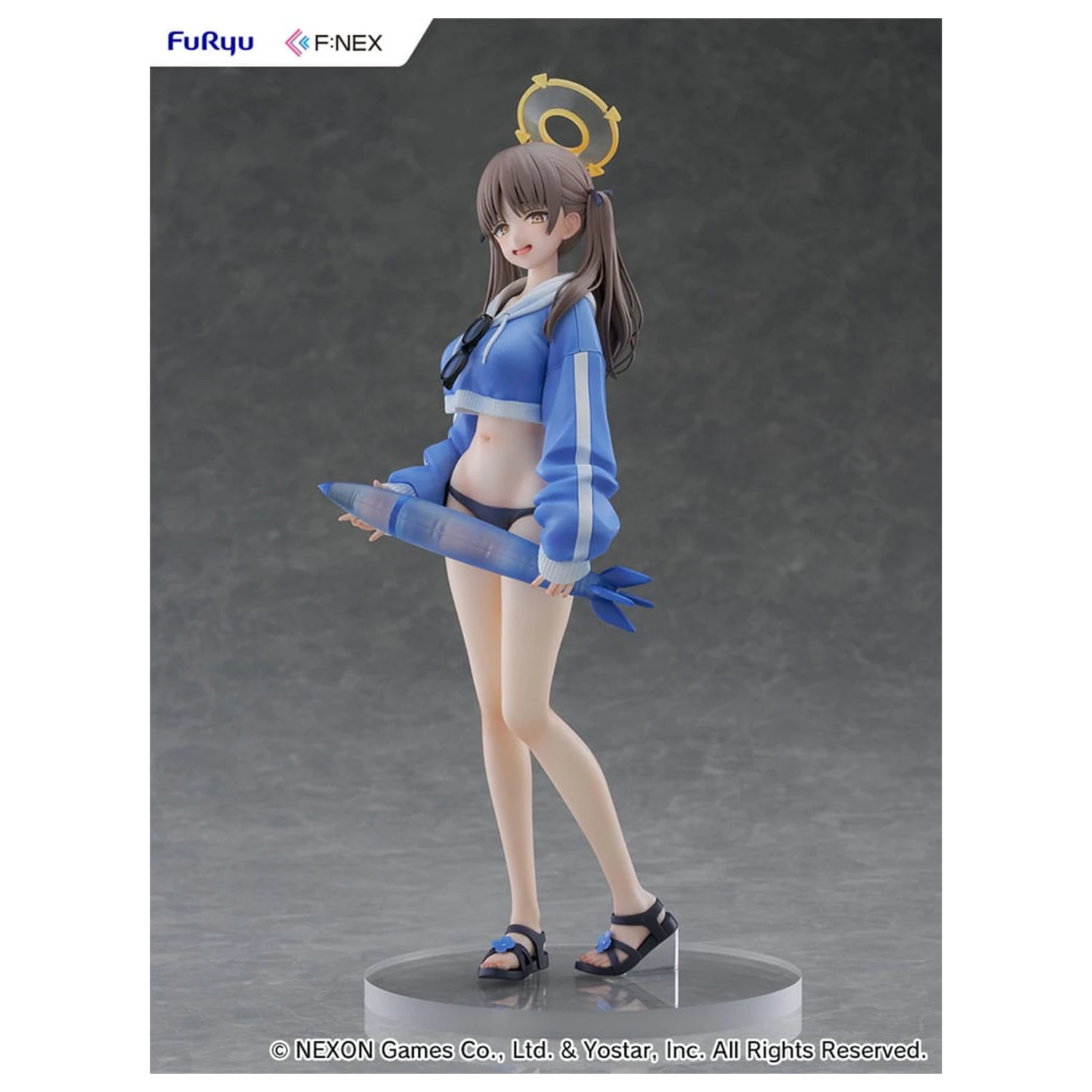 Blue Archiv F:Nex 1/7 Moe (Swimsuit) PVC szobor figura 27 cm       termékfotó