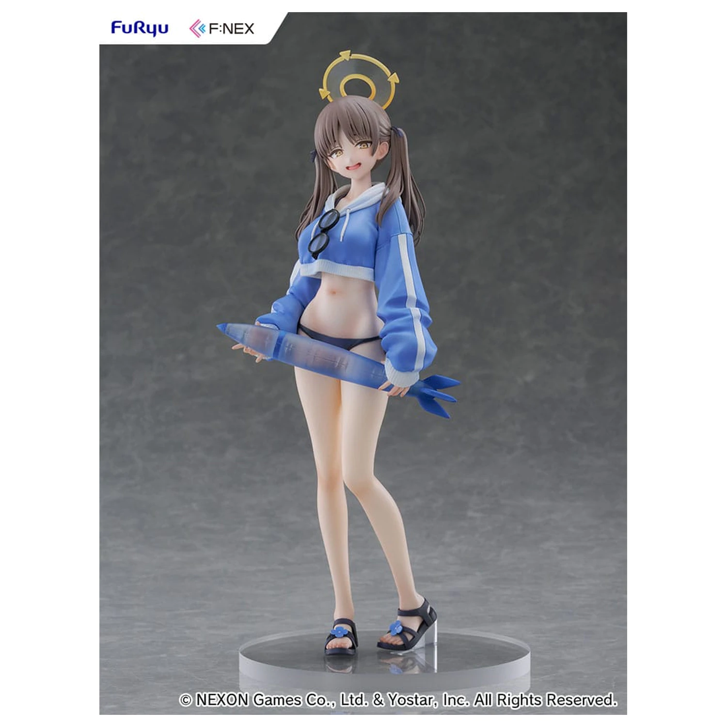 Blue Archiv F:Nex 1/7 Moe (Swimsuit) PVC szobor figura 27 cm       termékfotó