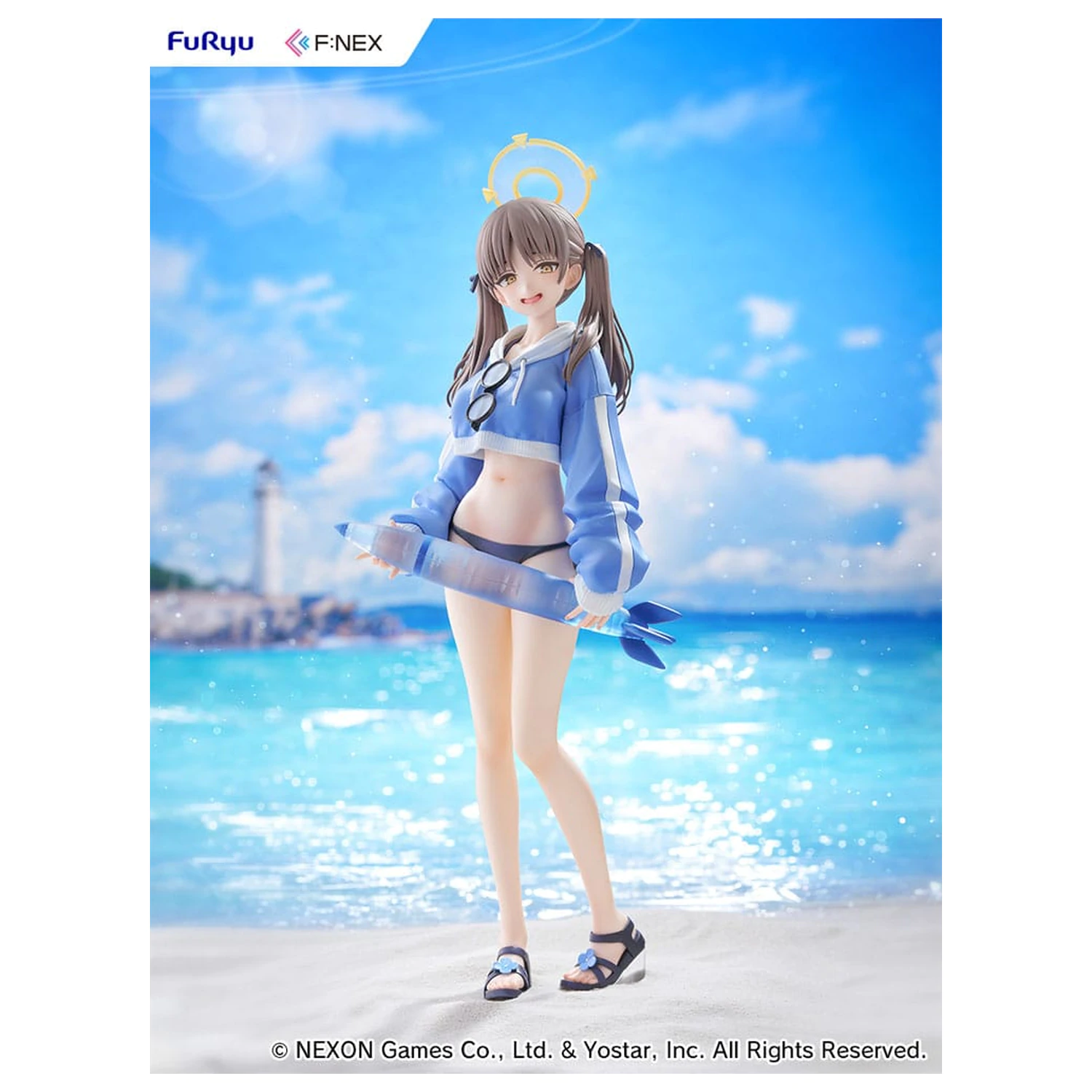 Blue Archiv F:Nex 1/7 Moe (Swimsuit) PVC szobor figura 27 cm       termékfotó