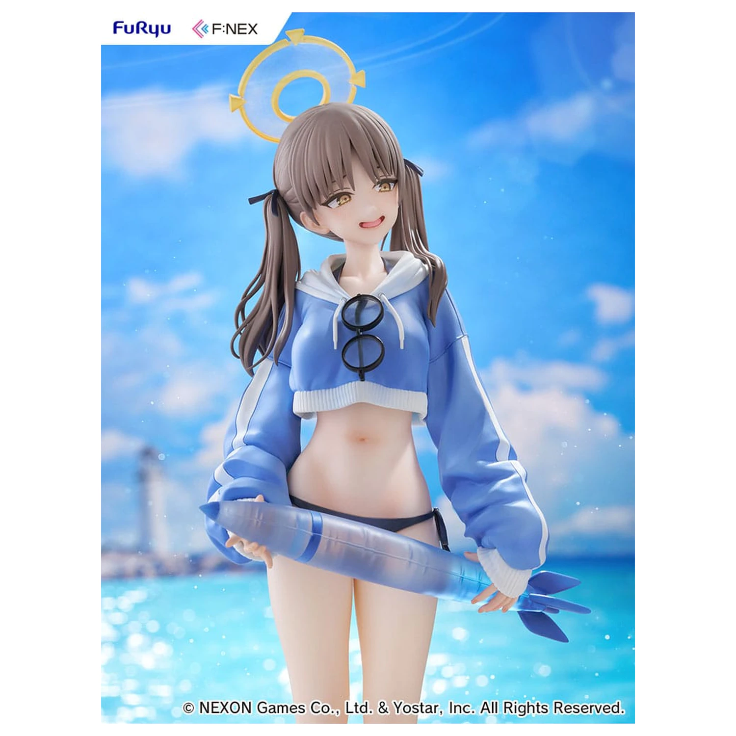 Blue Archiv F:Nex 1/7 Moe (Swimsuit) PVC szobor figura 27 cm       termékfotó