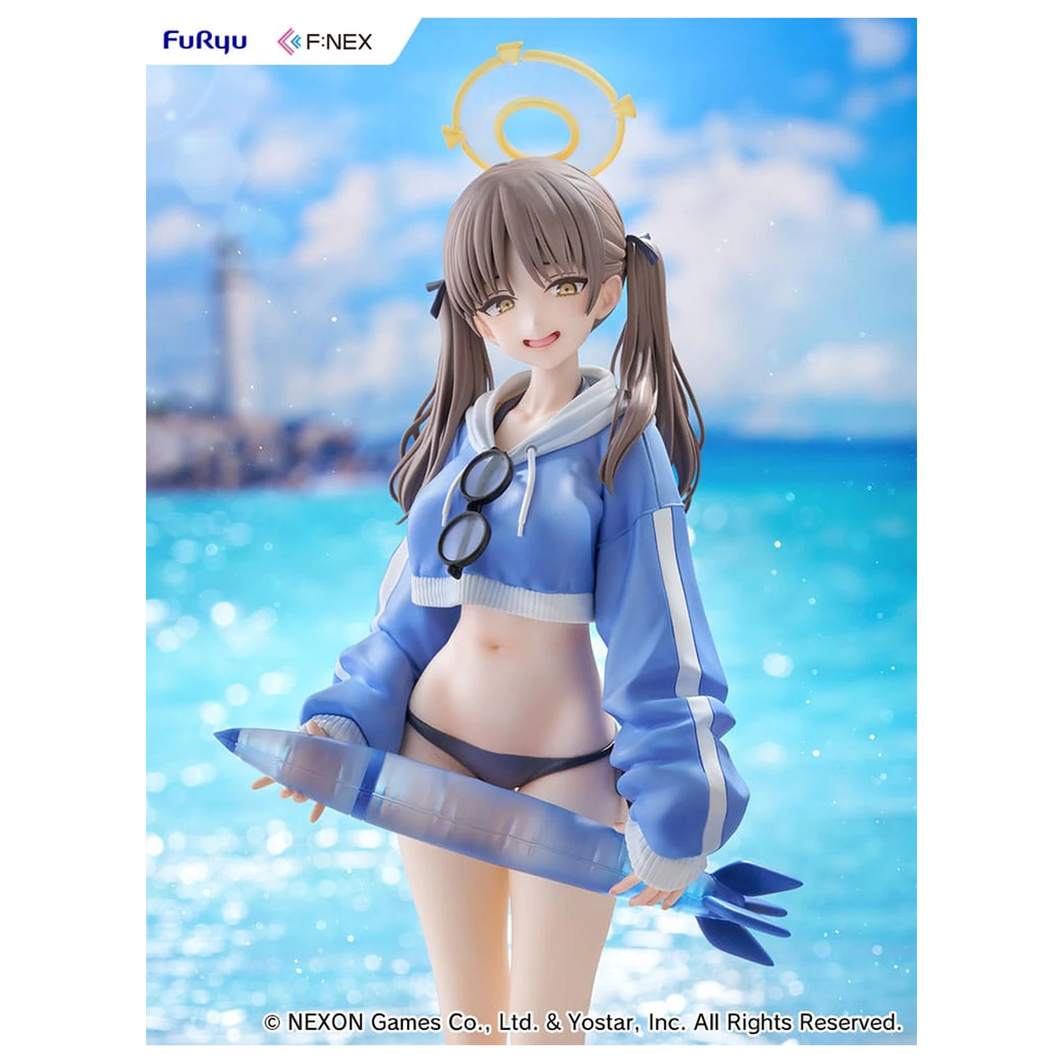 Blue Archiv F:Nex 1/7 Moe (Swimsuit) PVC szobor figura 27 cm       termékfotó