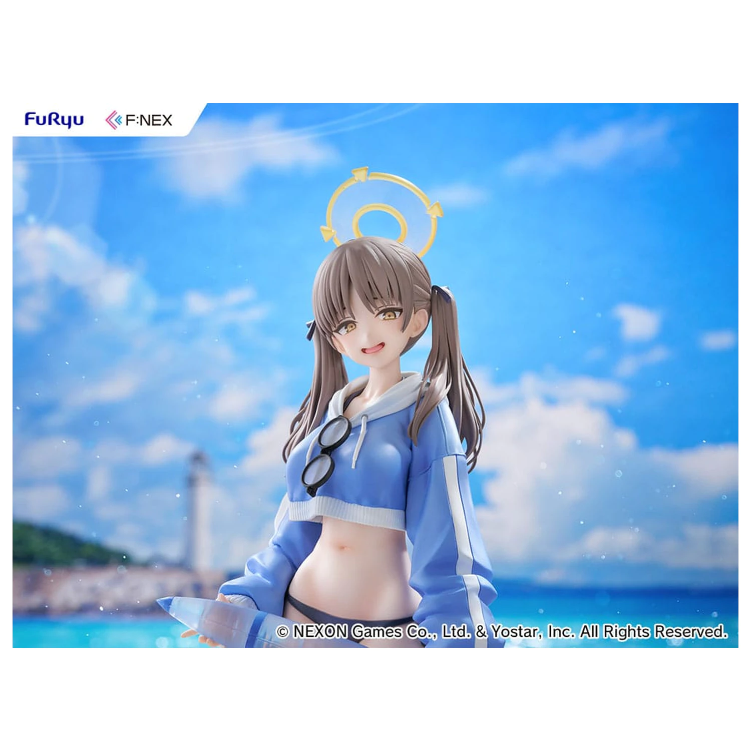 Blue Archiv F:Nex 1/7 Moe (Swimsuit) PVC szobor figura 27 cm       termékfotó