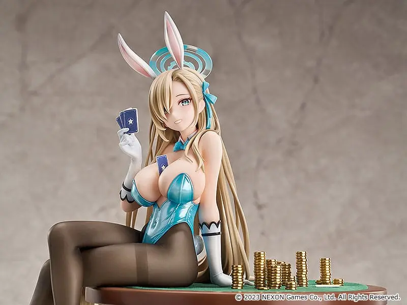 Blue Archive 1/7 Asuna Ichinose (Bunny Girl): Game Playing Ver. PVC szobor figura 25 cm termékfotó