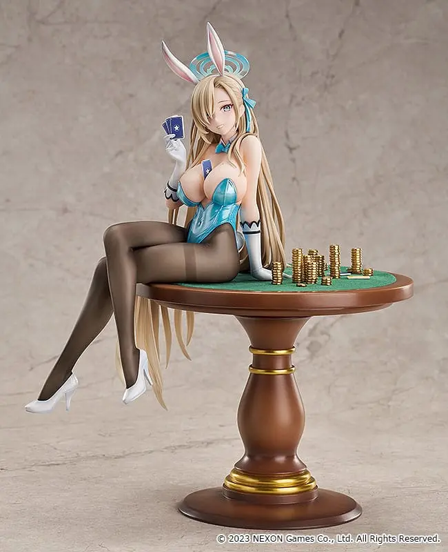 Blue Archive 1/7 Asuna Ichinose (Bunny Girl): Game Playing Ver. PVC szobor figura 25 cm termékfotó