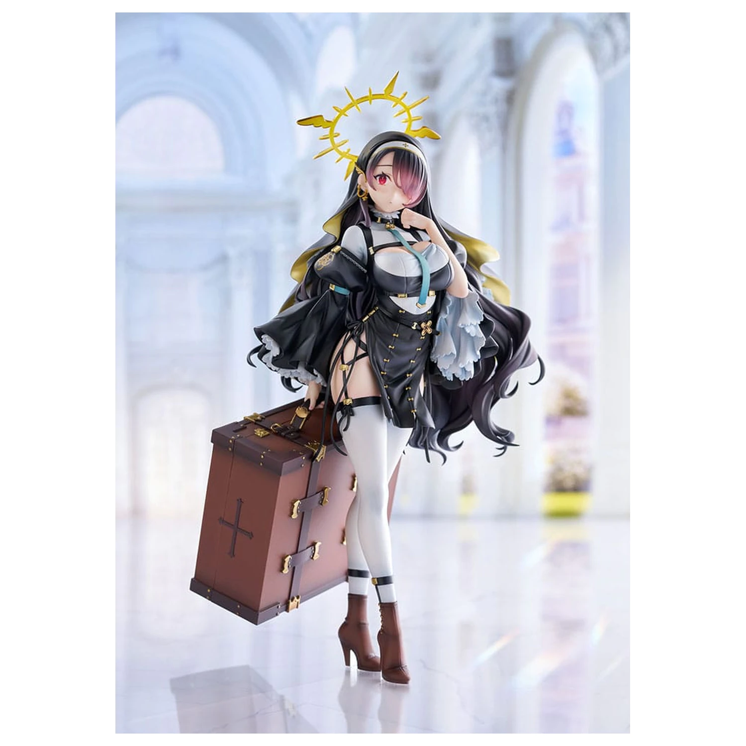 Blue Archive 1/7 Hinata PVC szobor figura 28 cm termékfotó