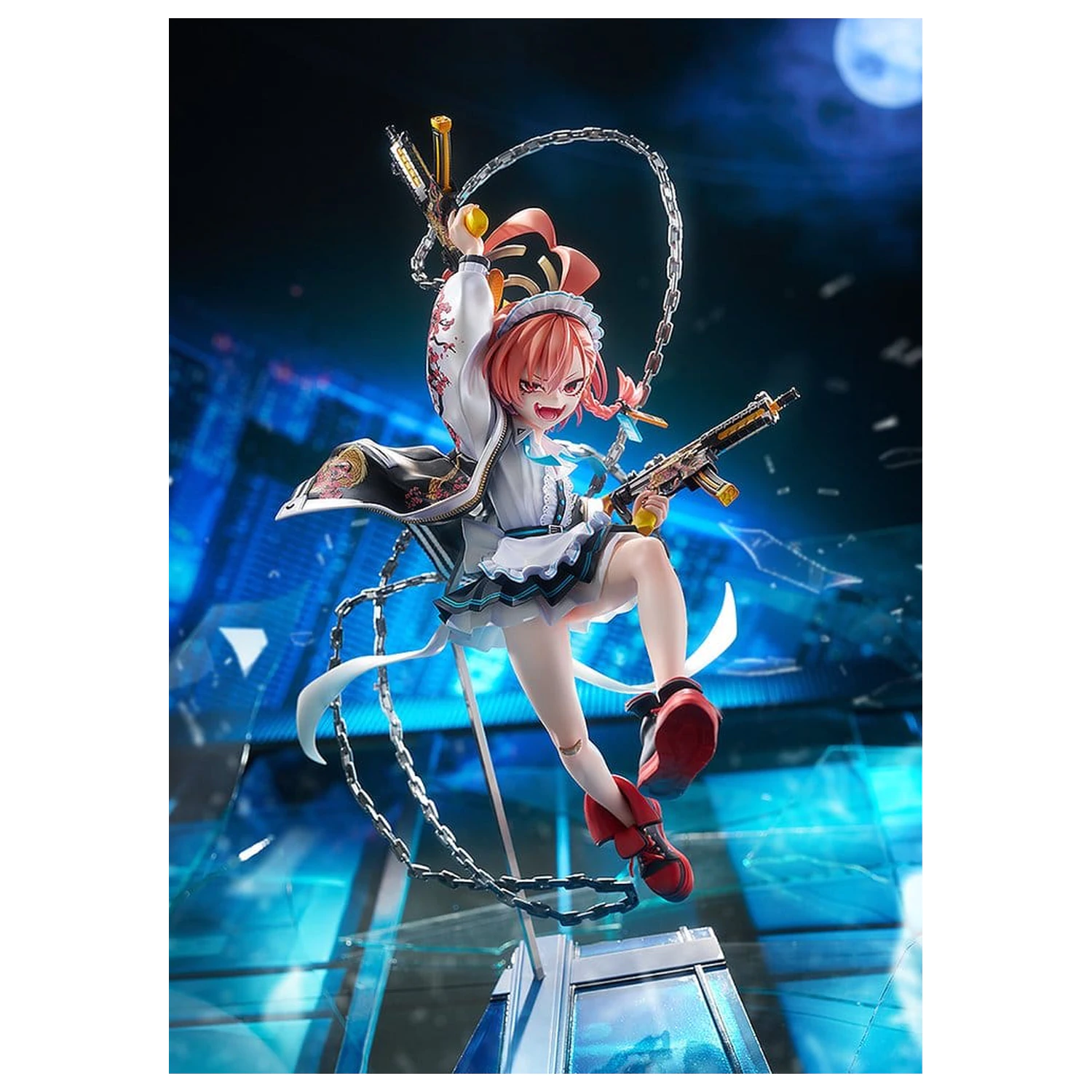 Blue Archive 1/7 Neru: Call Sign dupla O PVC figura 32 cm termékfotó