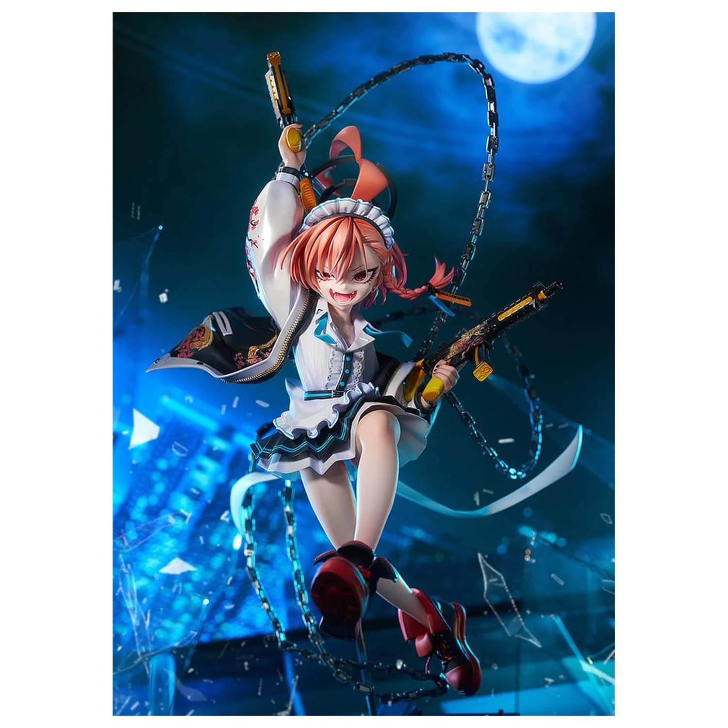 Blue Archive 1/7 Neru: Call Sign dupla O PVC figura 32 cm termékfotó