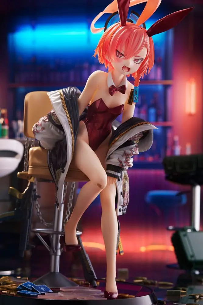 Blue Archive 1/7 Neru Mikamo Bunny Girl Ver. PVC szobor figura 25 cm termékfotó