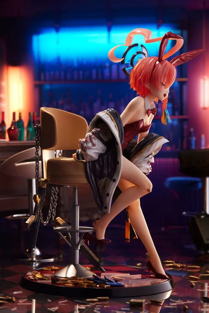 Blue Archive 1/7 Neru Mikamo Bunny Girl Ver. PVC szobor figura 25 cm termékfotó