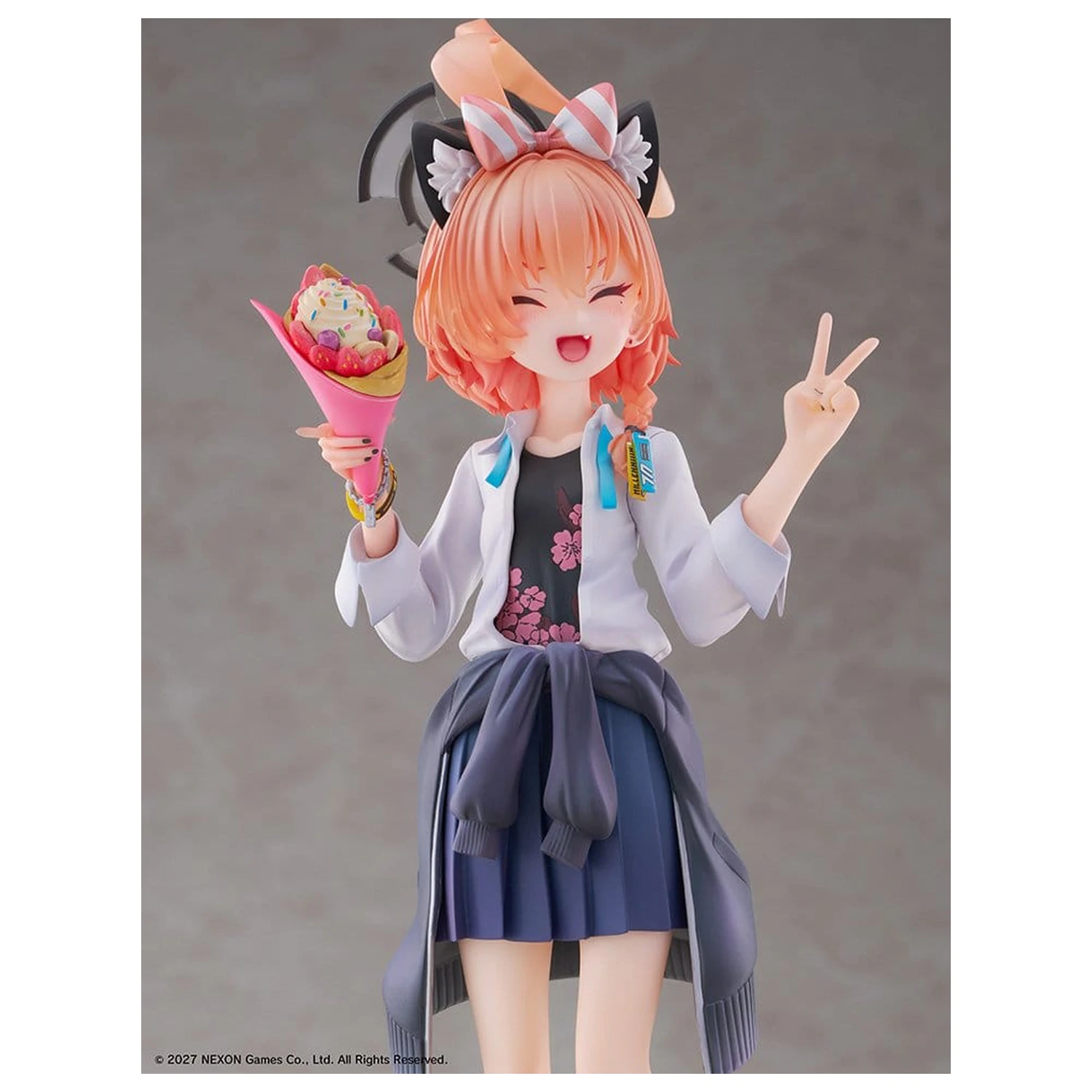 Blue Archive 1/7 Neru (School): Memorial Lobby Ver. PVC figura 22 cm termékfotó