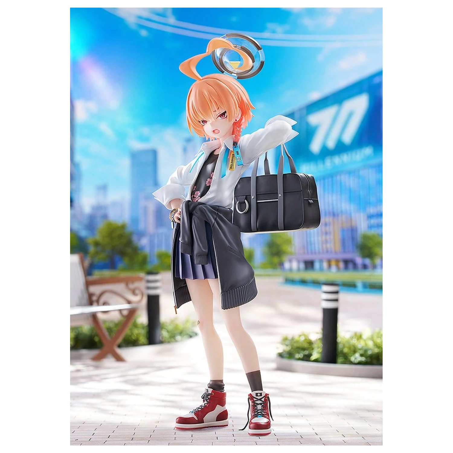 Blue Archive 1/7 Neru (School) PVC szobor figura 26 cm  termékfotó