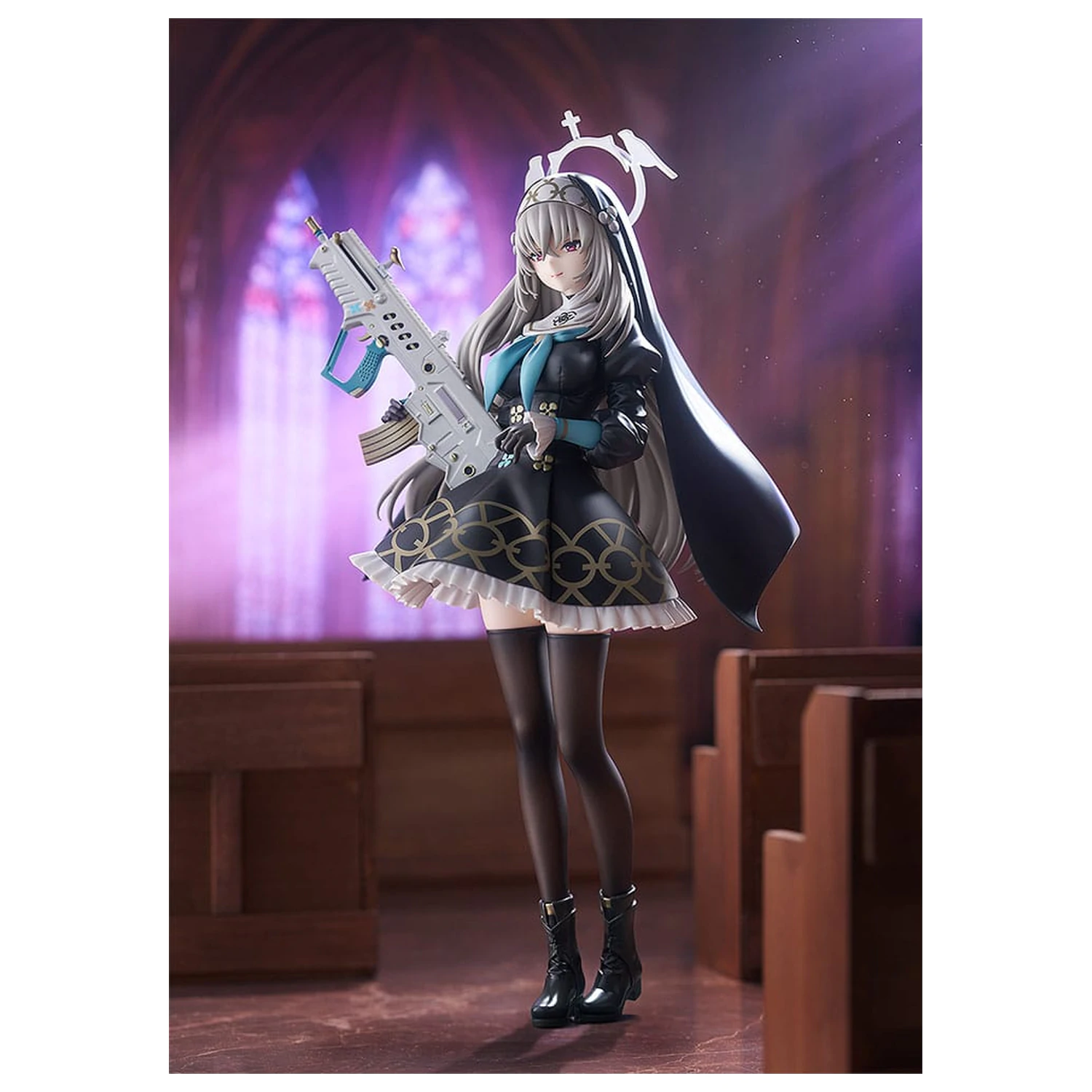 Blue Archive 1/7 Sakurako PVC szobor figura 27 cm   termékfotó