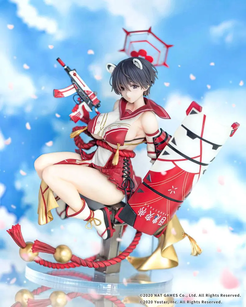 Blue Archive 1/7 Tsubaki Kasuga PVC szobor figura 20 cm termékfotó
