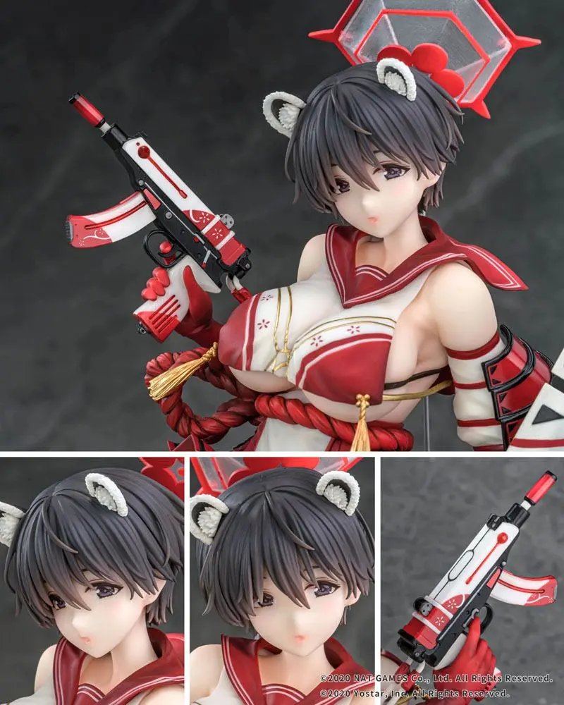 Blue Archive 1/7 Tsubaki Kasuga PVC szobor figura 20 cm termékfotó