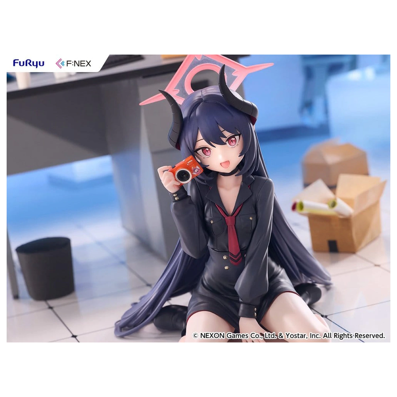 Blue Archive F:NEX 1/7 Chiaki Memorial lobby Ver. PVC figura 38 cm termékfotó