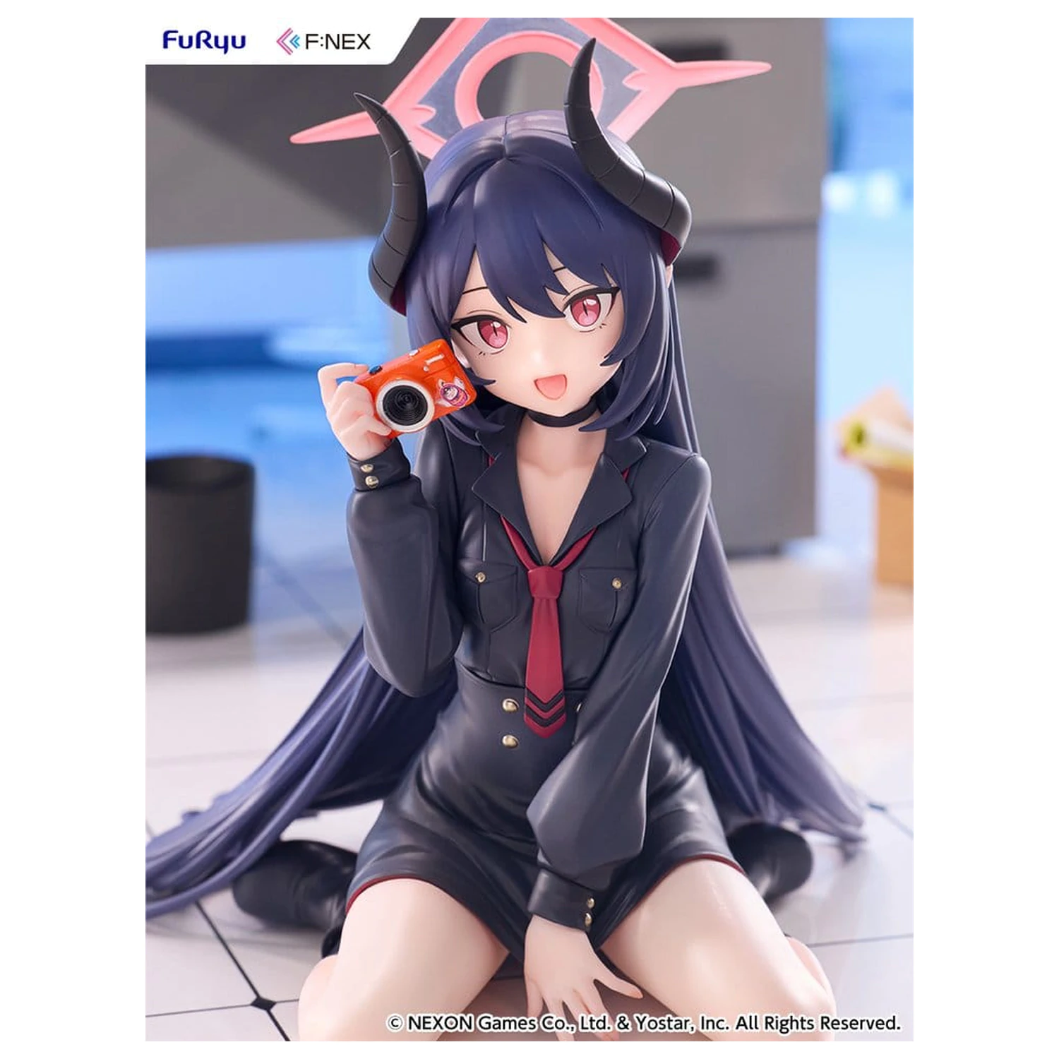 Blue Archive F:NEX 1/7 Chiaki Memorial lobby Ver. PVC figura 38 cm termékfotó