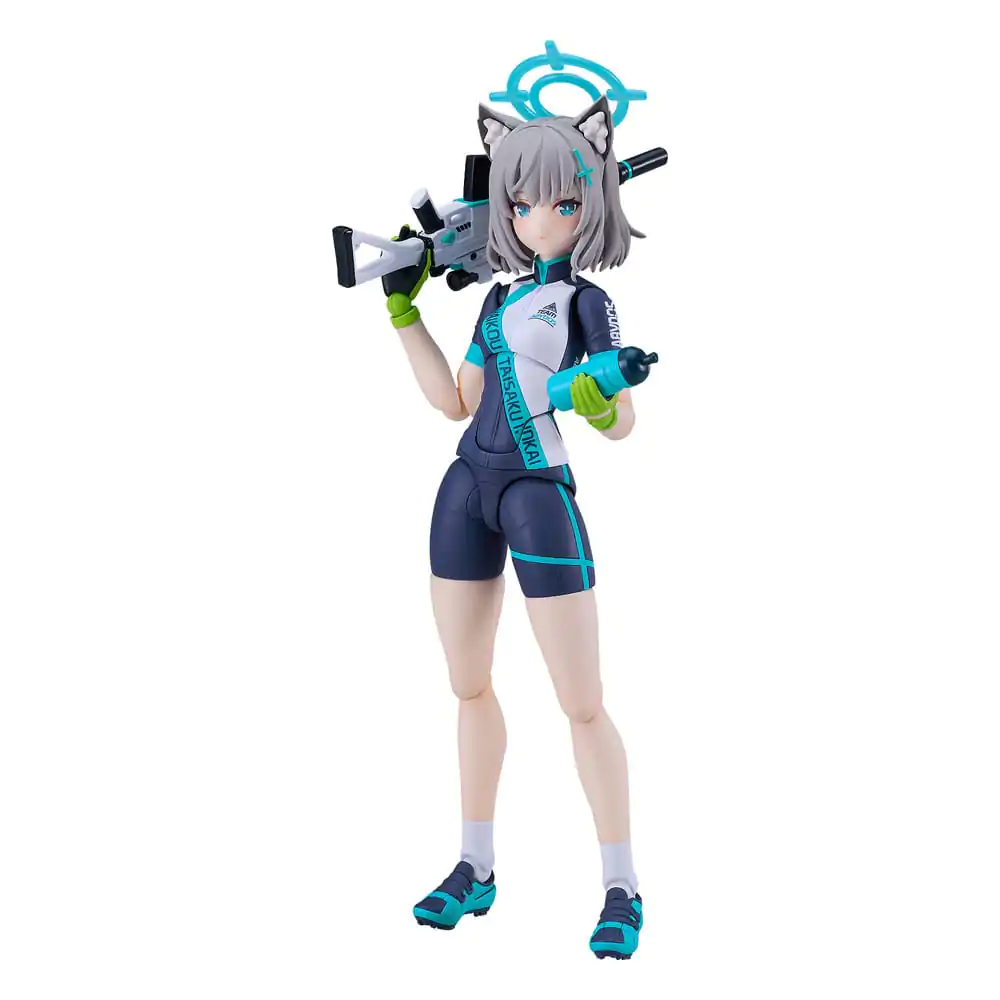 Blue Archive Figma akciófigura Shiroko Sunaookami Cycling 15 cm termékfotó