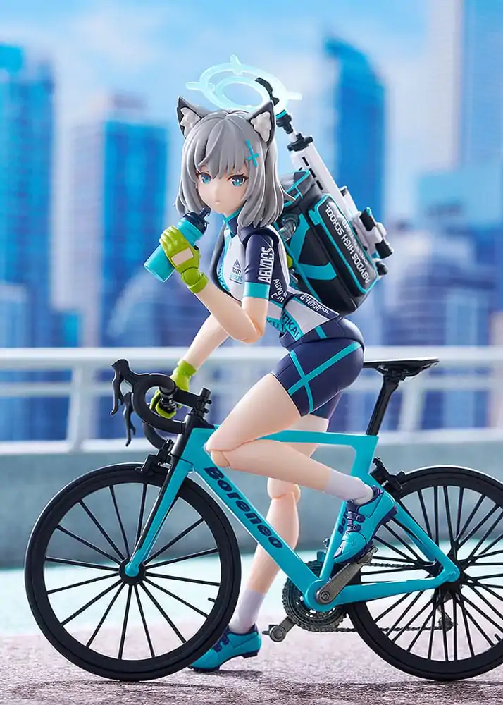 Blue Archive Figma akciófigura Shiroko Sunaookami Cycling DX Edition 15 cm termékfotó