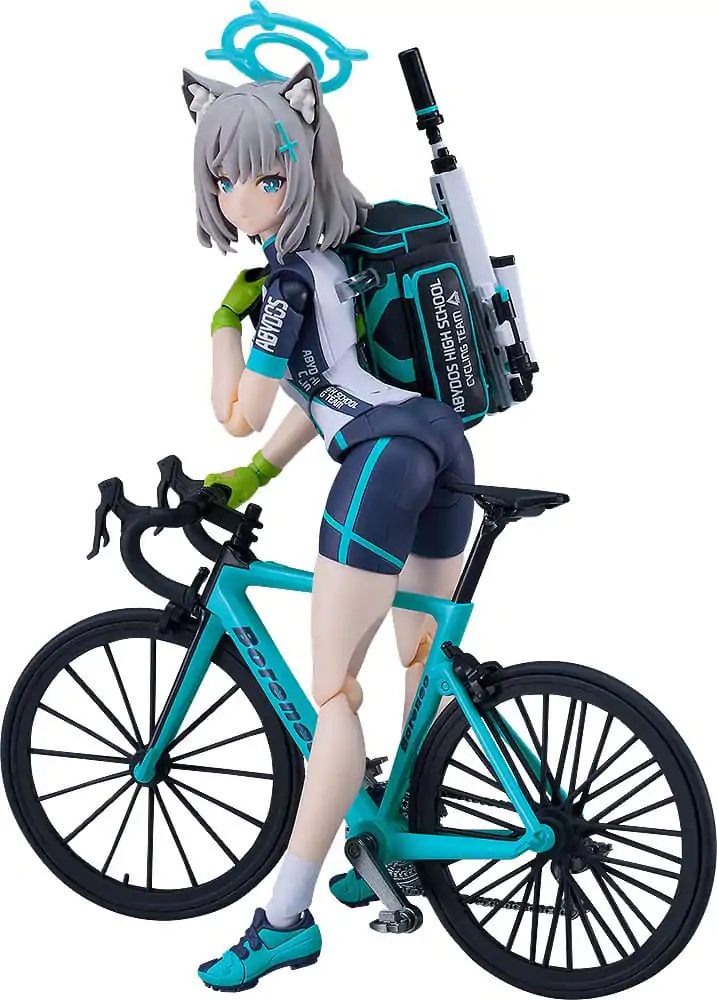 Blue Archive Figma akciófigura Shiroko Sunaookami Cycling DX Edition 15 cm termékfotó