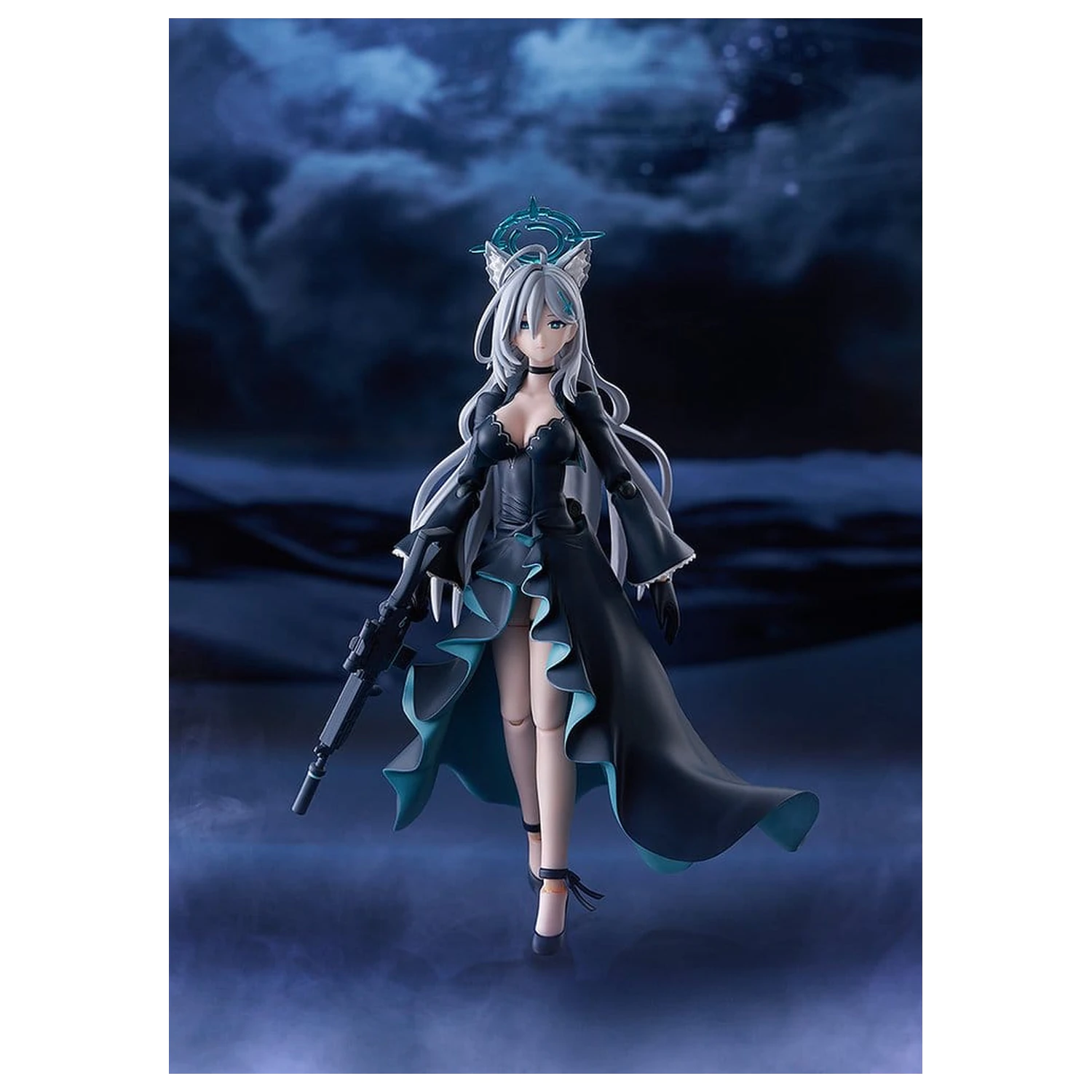 Blue Archive Figma akciófigura Shiroko*Terror 15 cm termékfotó