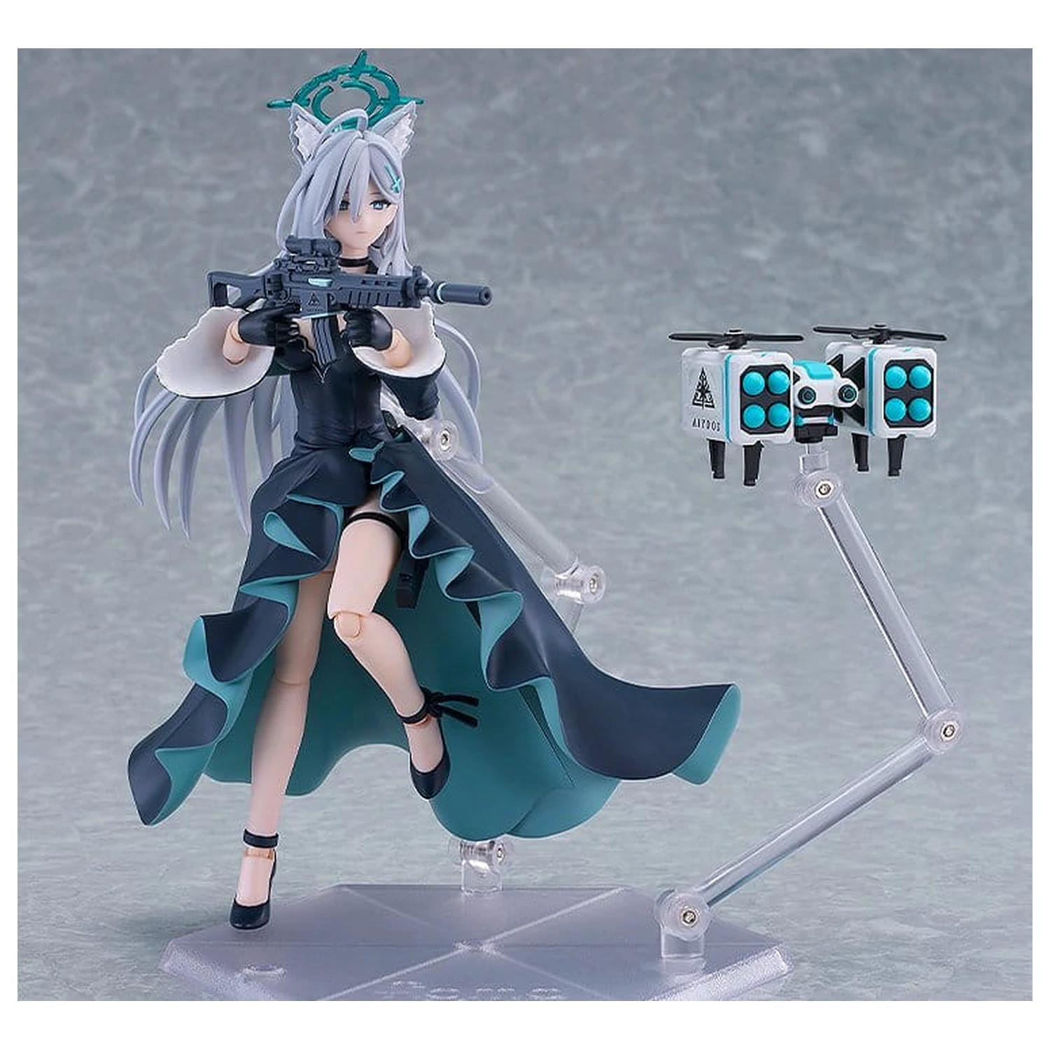 Blue Archive Figma akciófigura Shiroko*Terror 15 cm termékfotó