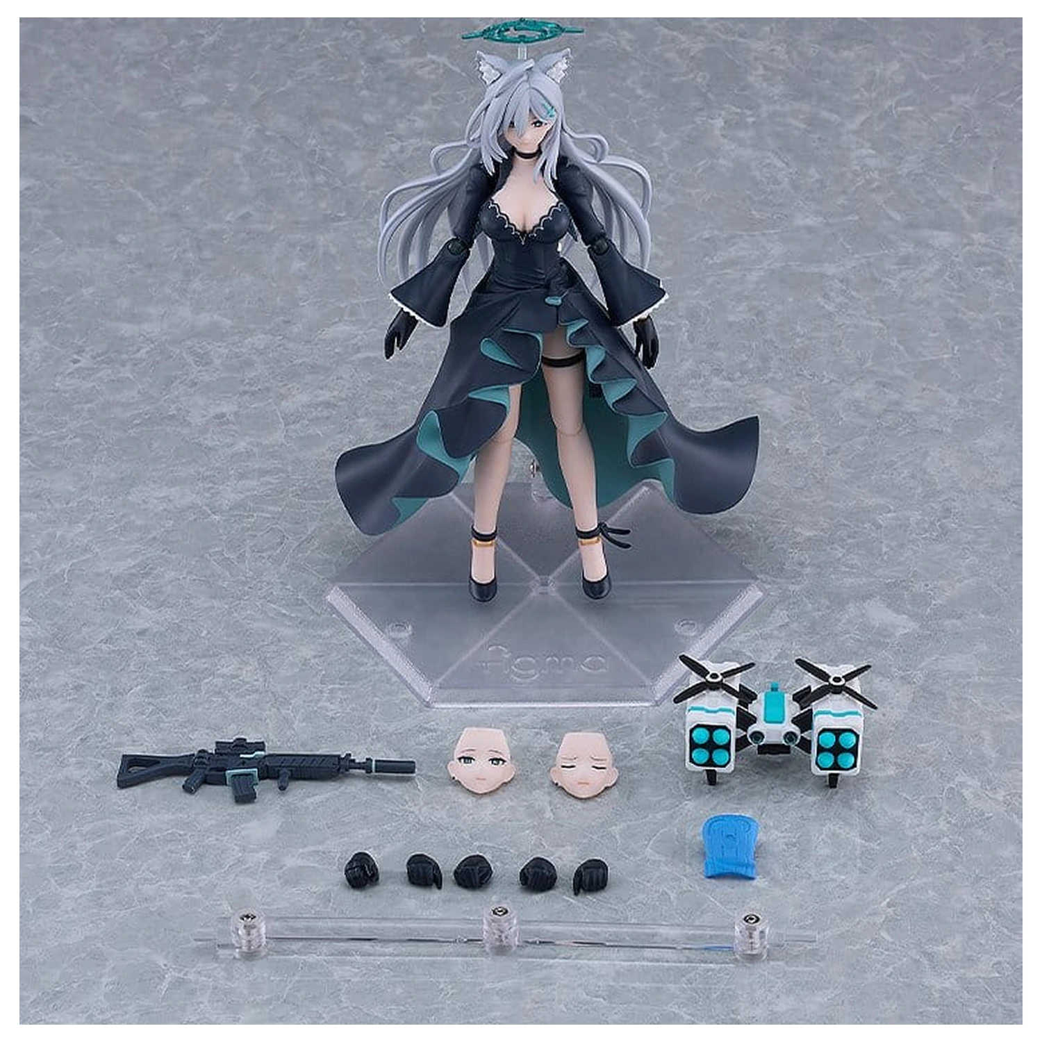 Blue Archive Figma akciófigura Shiroko*Terror 15 cm termékfotó