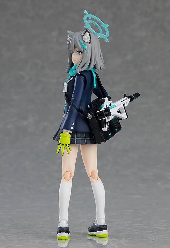 Blue Archive Figma Shiroko Sunaookami akciófigura 15 cm termékfotó