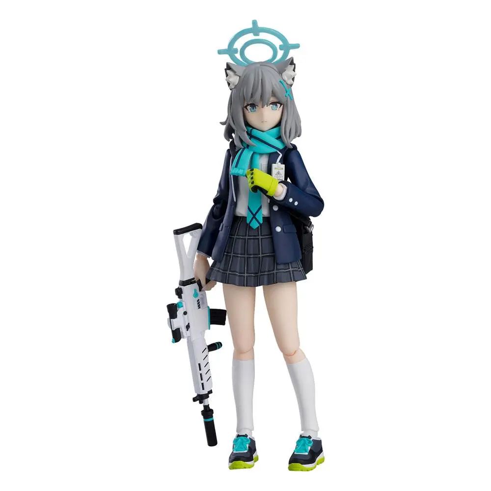Blue Archive Figma Shiroko Sunaookami akciófigura 15 cm termékfotó