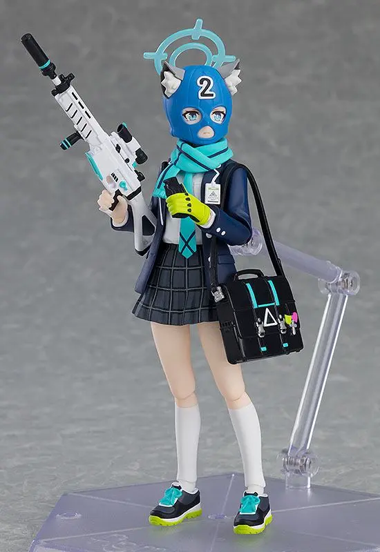 Blue Archive Figma Shiroko Sunaookami akciófigura 15 cm termékfotó
