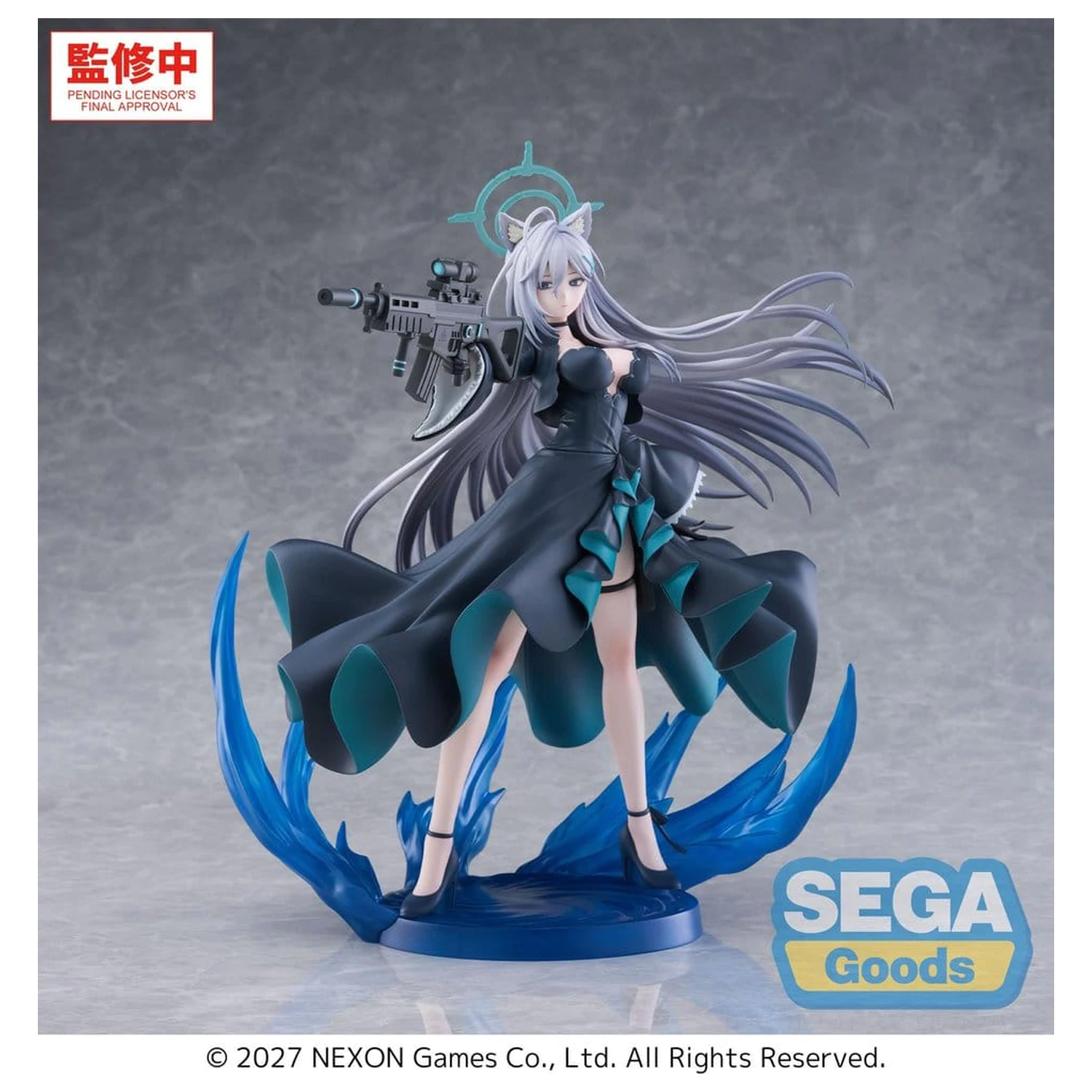 Blue Archive FIGURIZMa PVC figura Shiroko*Terror ~The Decisive Battle of the Ark~ 23 cm termékfotó