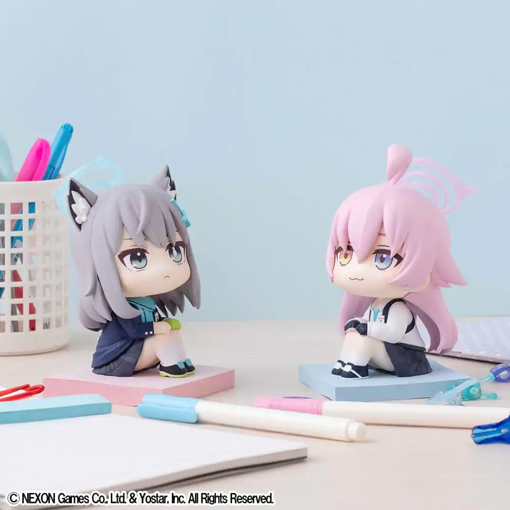 Blue Archive Look Up Shiroko &amp; Hoshino PVC szobor figura csomag (with gift) 11 cm termékfotó