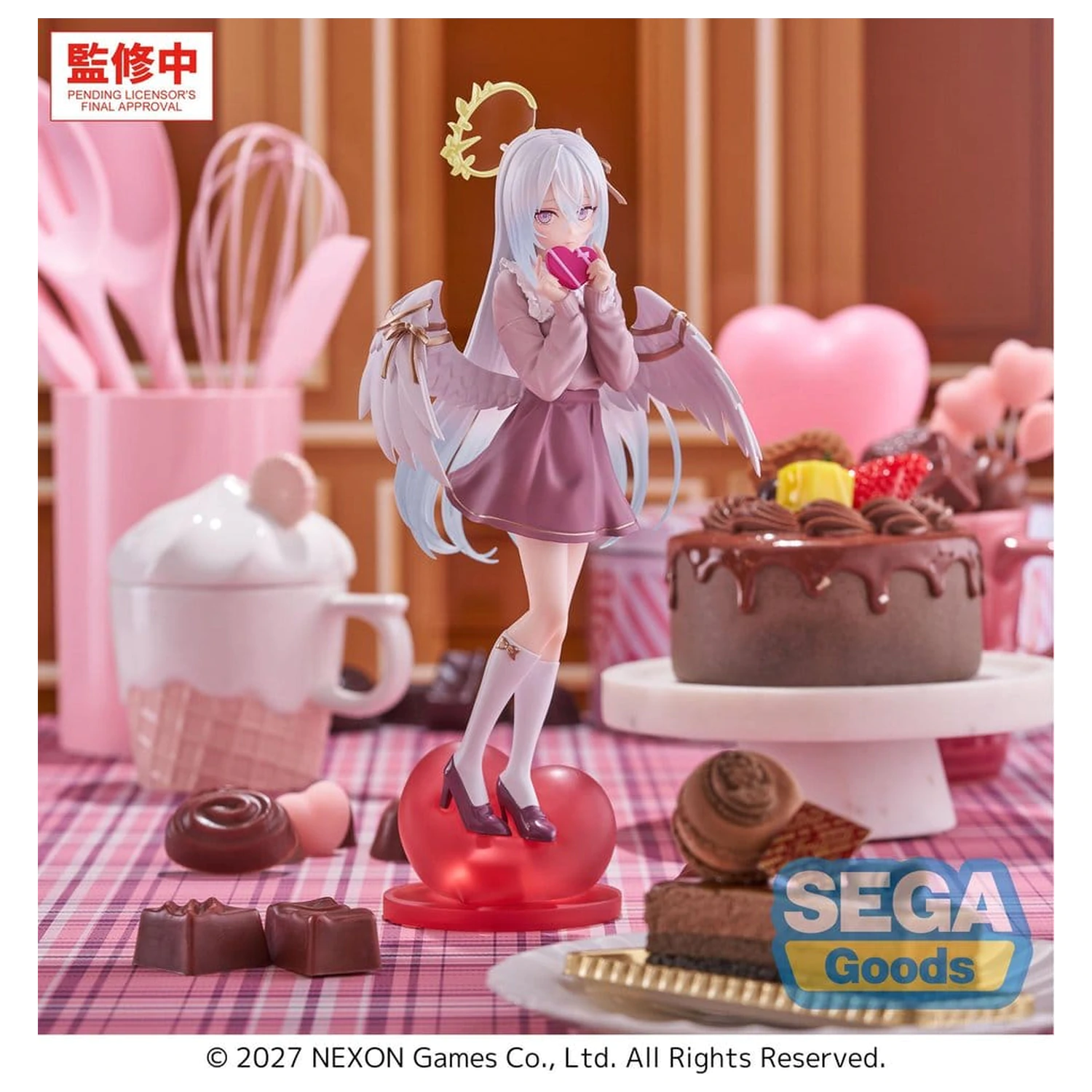 Blue Archive XStellar Azusa Happy Valentine!! PVC figura 21 cm termékfotó