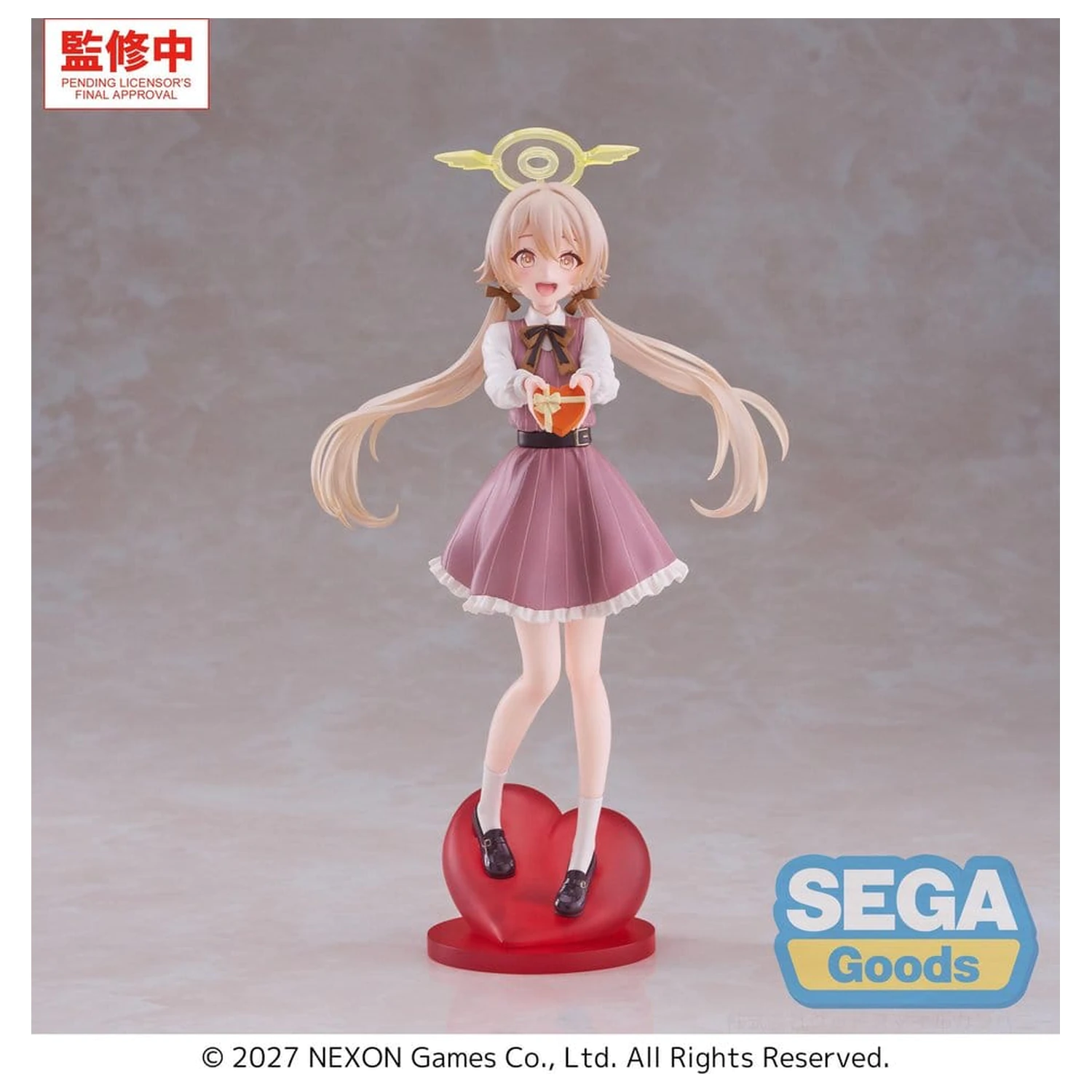 Blue Archive XStellar Hifumi Happy Valentine!! PVC figura 22 cm termékfotó